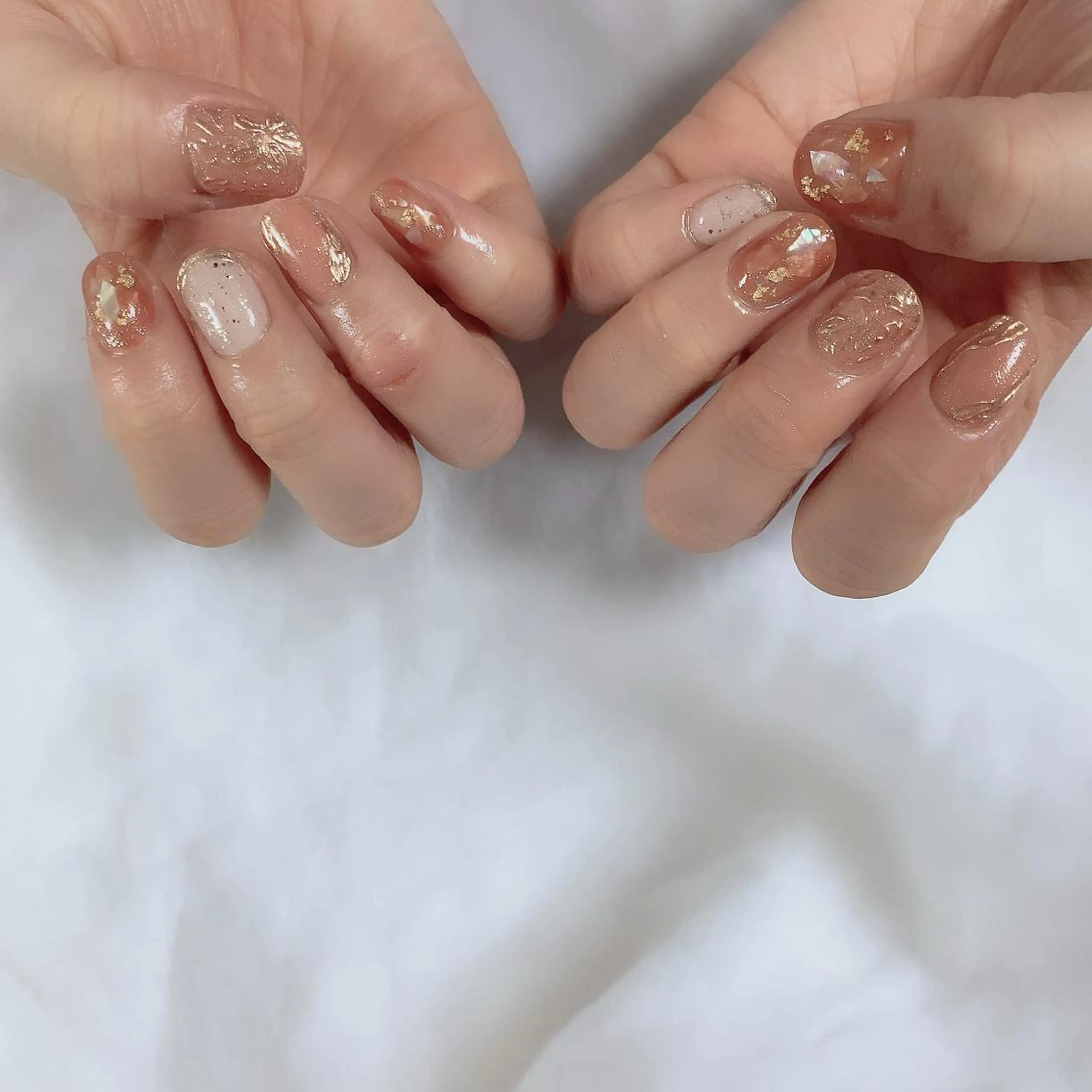 ネイル ミラーネイル SOL NAILのネイルデザイン