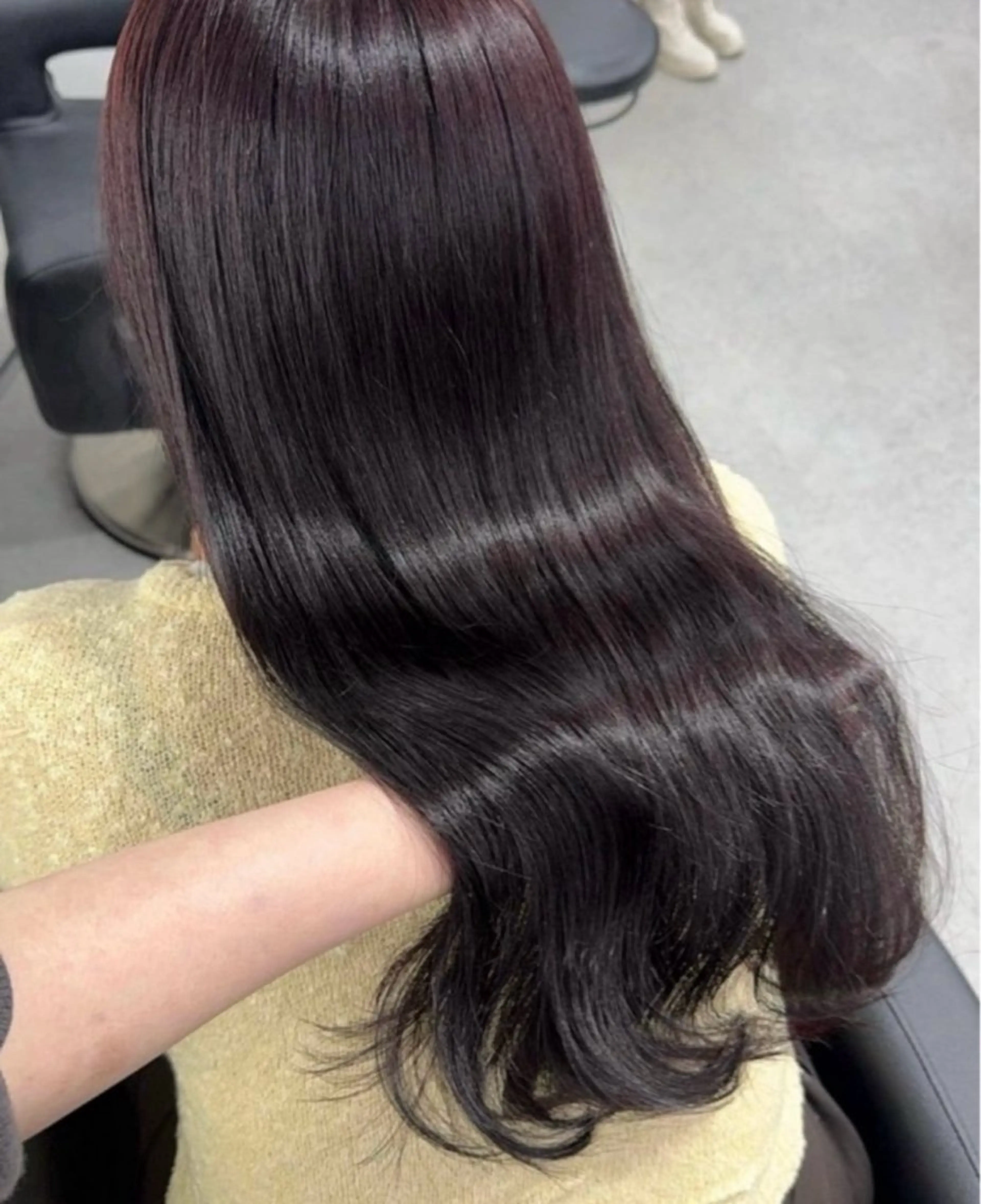 ロング ヘアカラー miku/ラベンダー 透明感カラー🪻❤︎のヘアスタイル