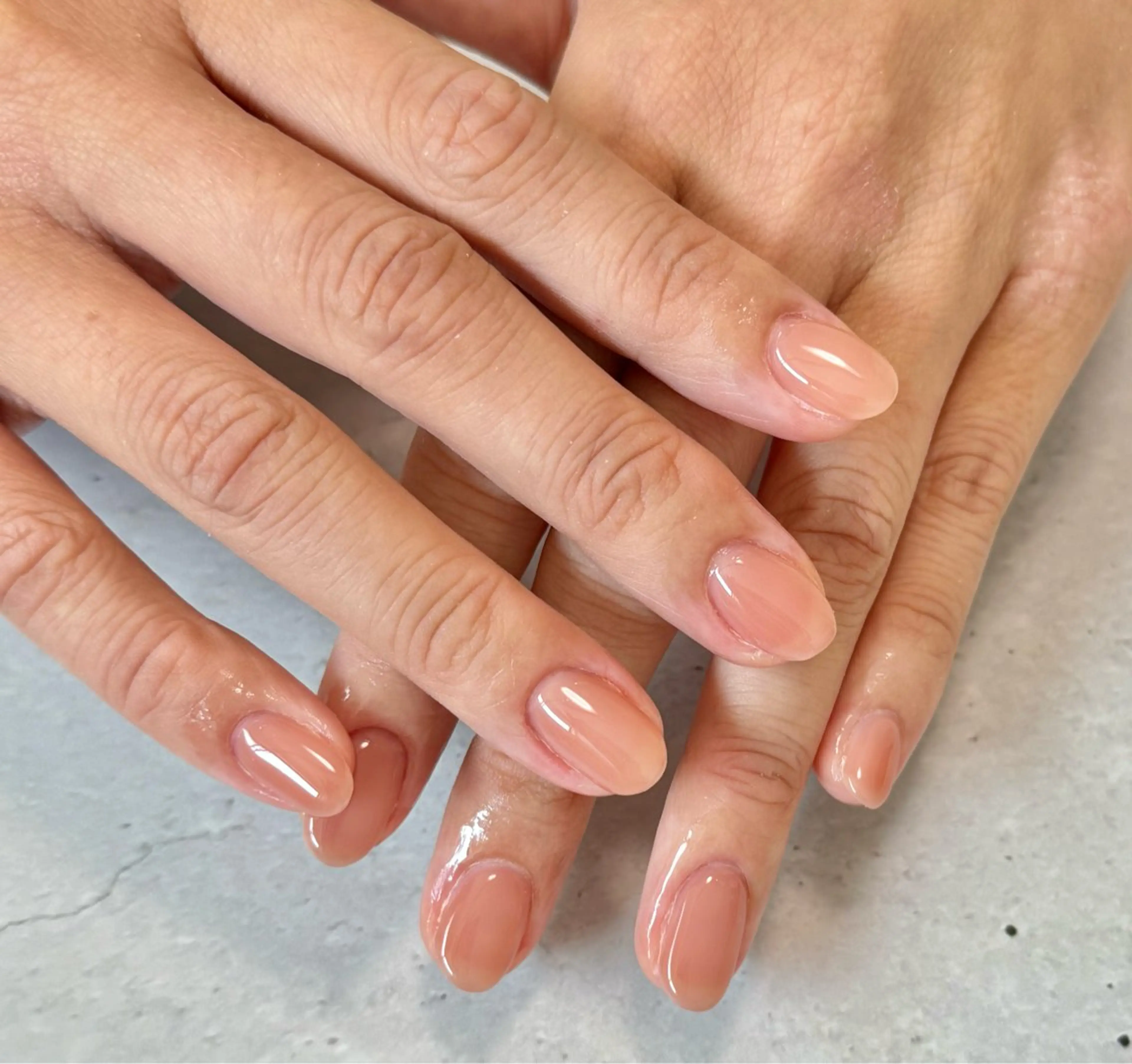 ネイル ジェルネイル オフィスネイル ワンカラーネイル nailroom amyのネイルデザイン