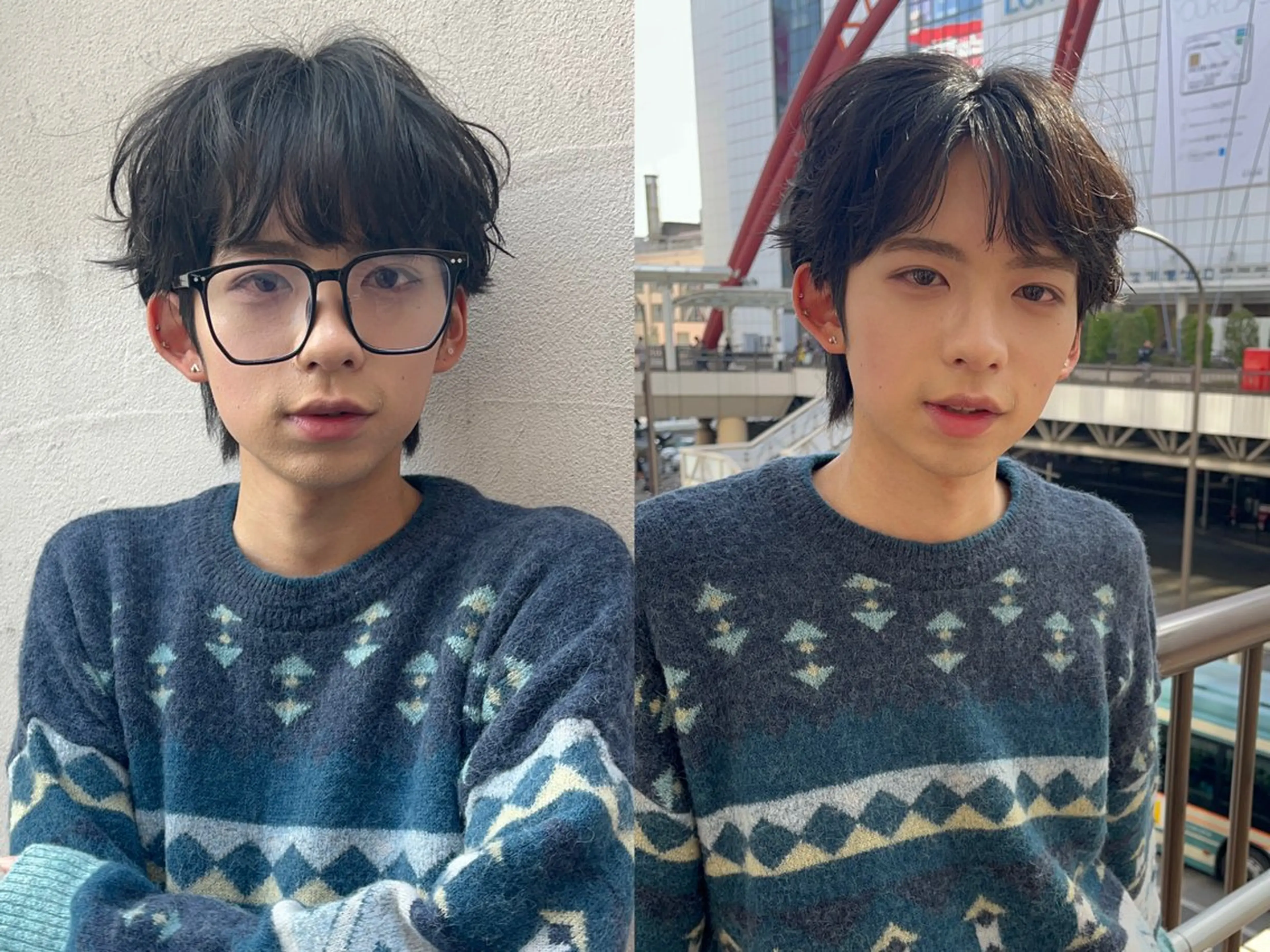 入学、就活の為のブラックorブラウン系カラー🌠の写真