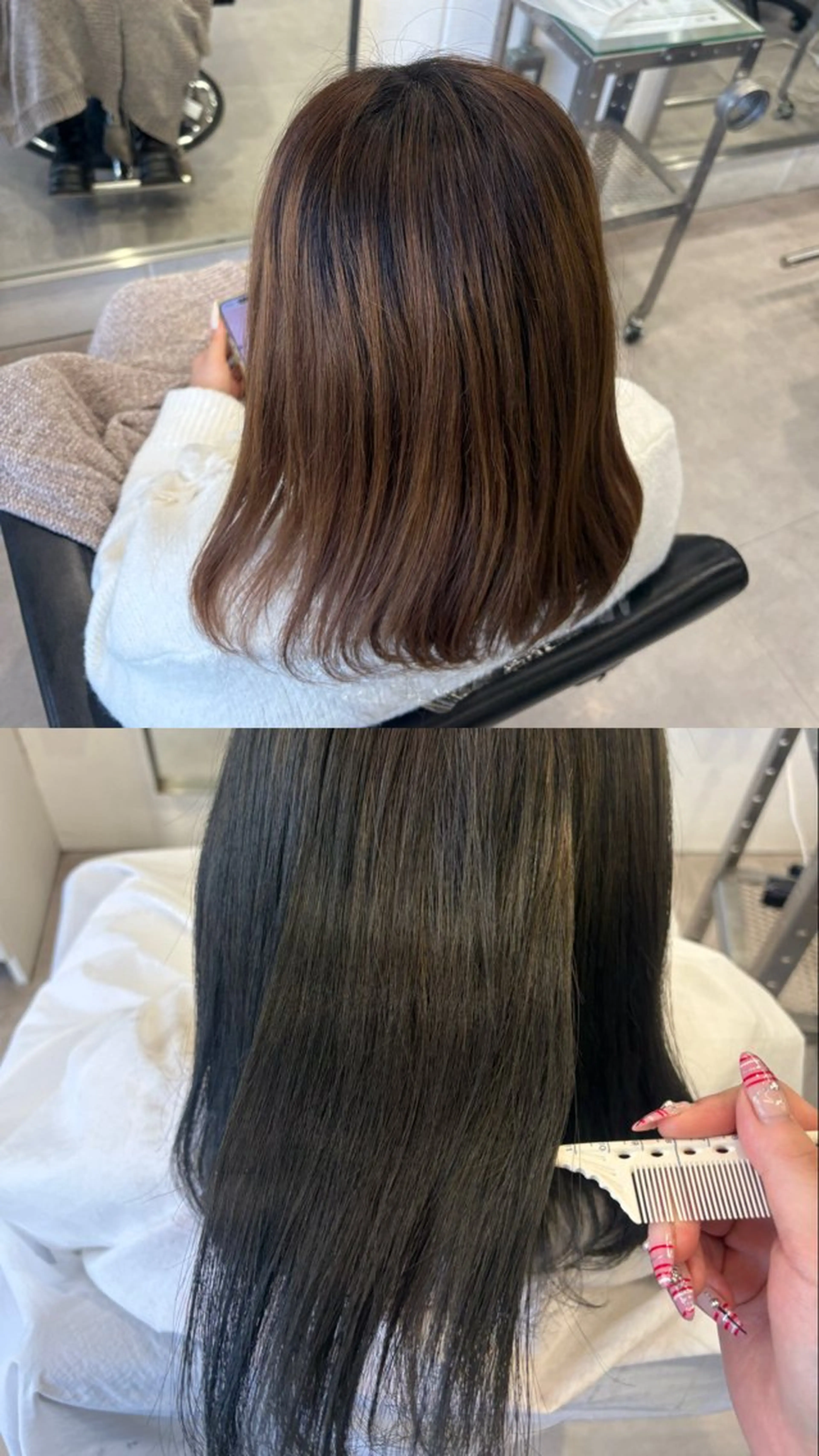 カラー ヘアカラー Mi yuのヘアスタイル