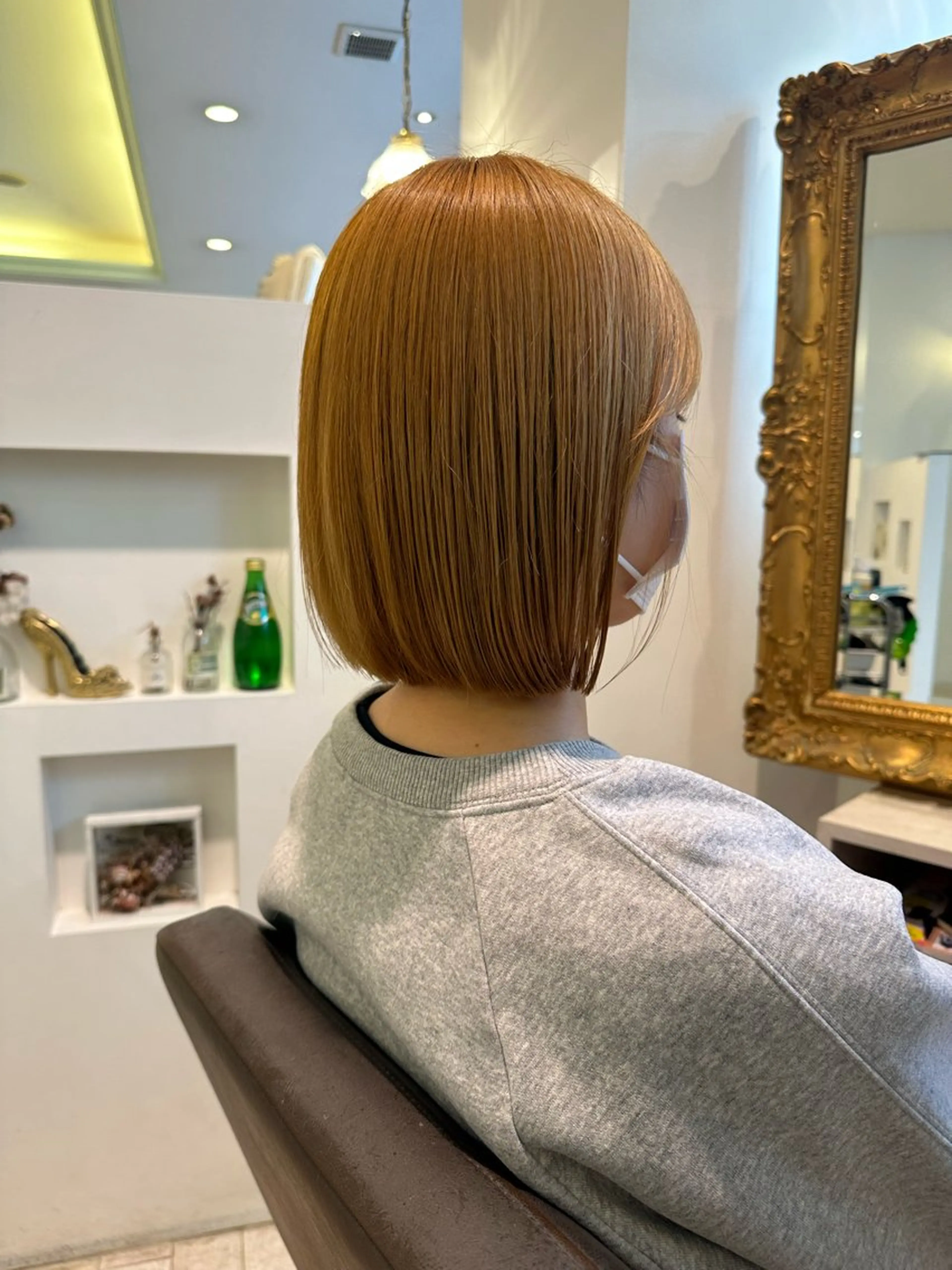 ミディアム ボブ 長めボブ 外ハネヘア Lita（リタ）所属・十希羽 / Litaのヘアスタイル