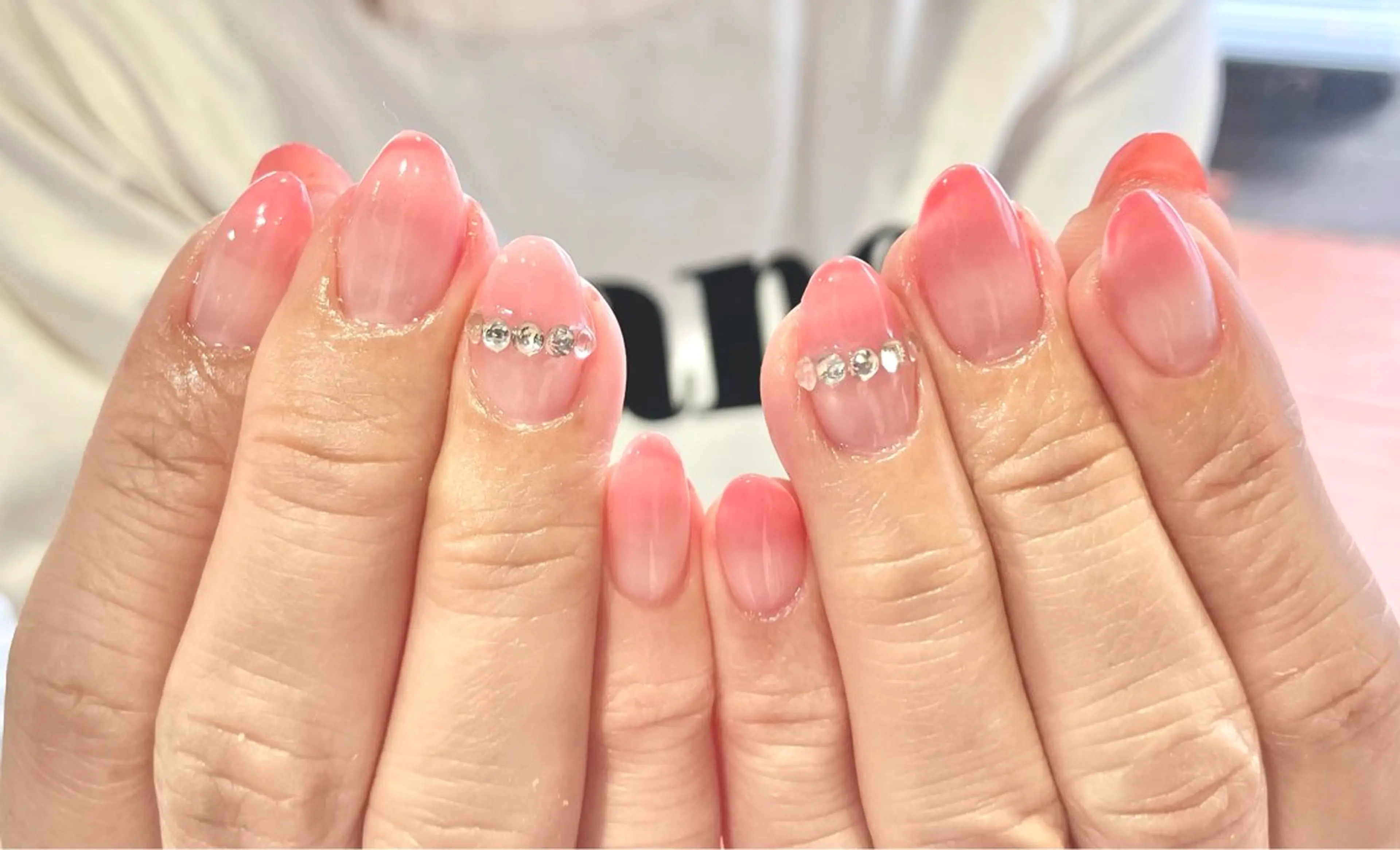 ネイル グラデーション ハンドネイル nailsister まゆのネイルデザイン