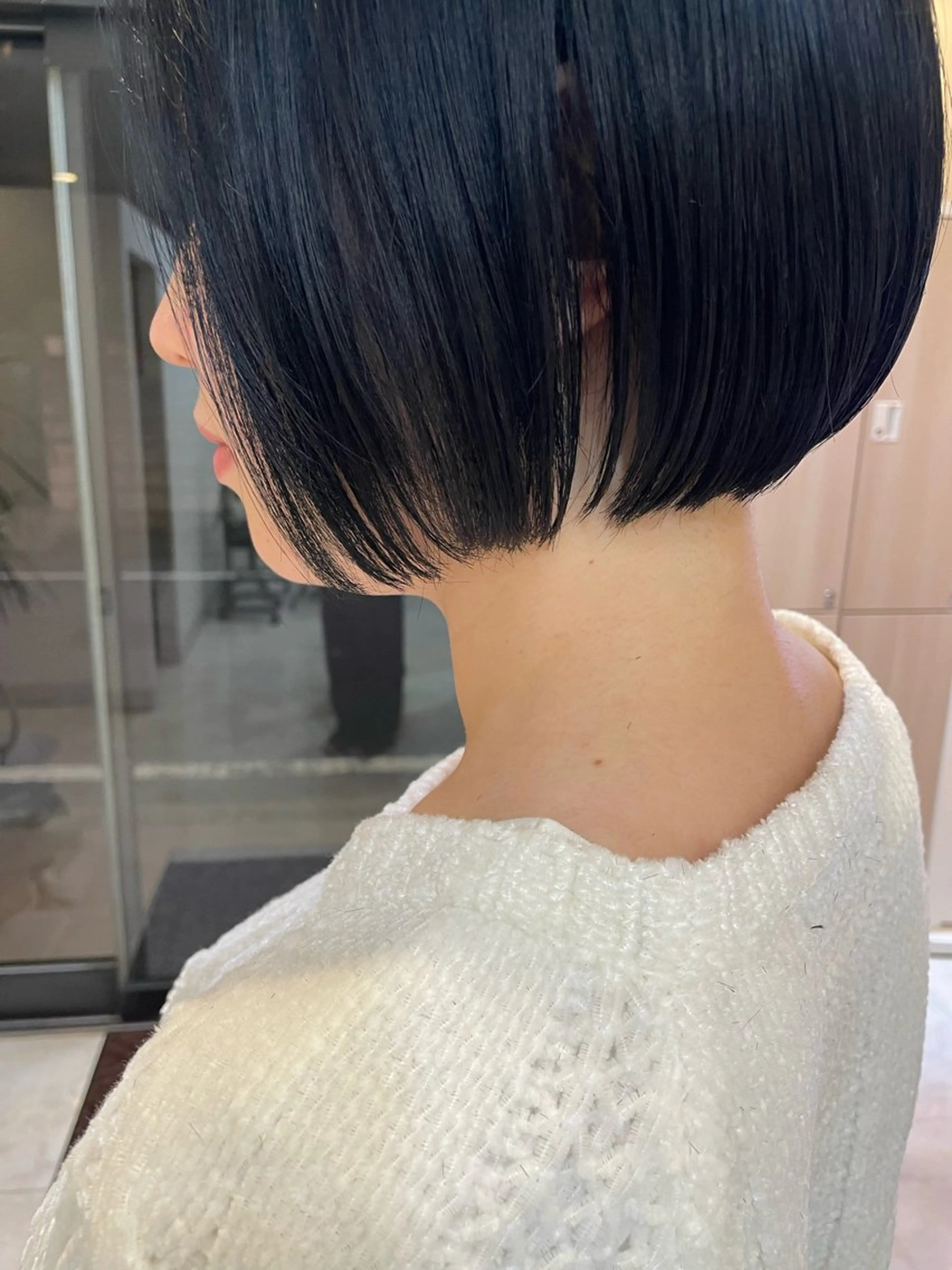 ショート 切りっぱなしボブ ボブ カット ヘアカラー 【ボブ/個室サロン】 癒し空間mimuraのヘアスタイル