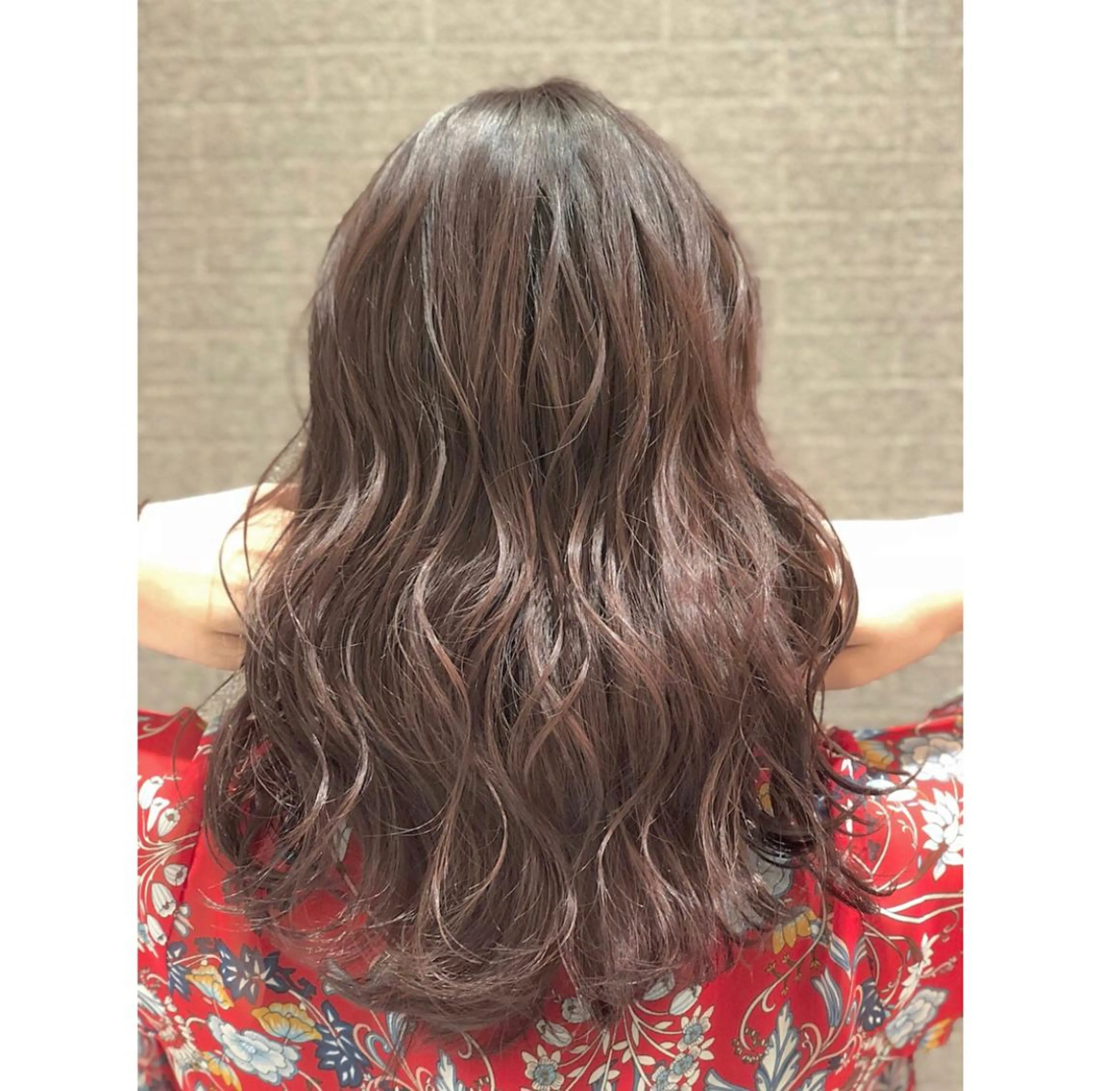 ショート カラー バレイヤージュ ブラウンカラー デザインカラー グラデーションカラー ハイライトカラー アンドウ ユウ/ レイヤーカット/韓国のヘアスタイル