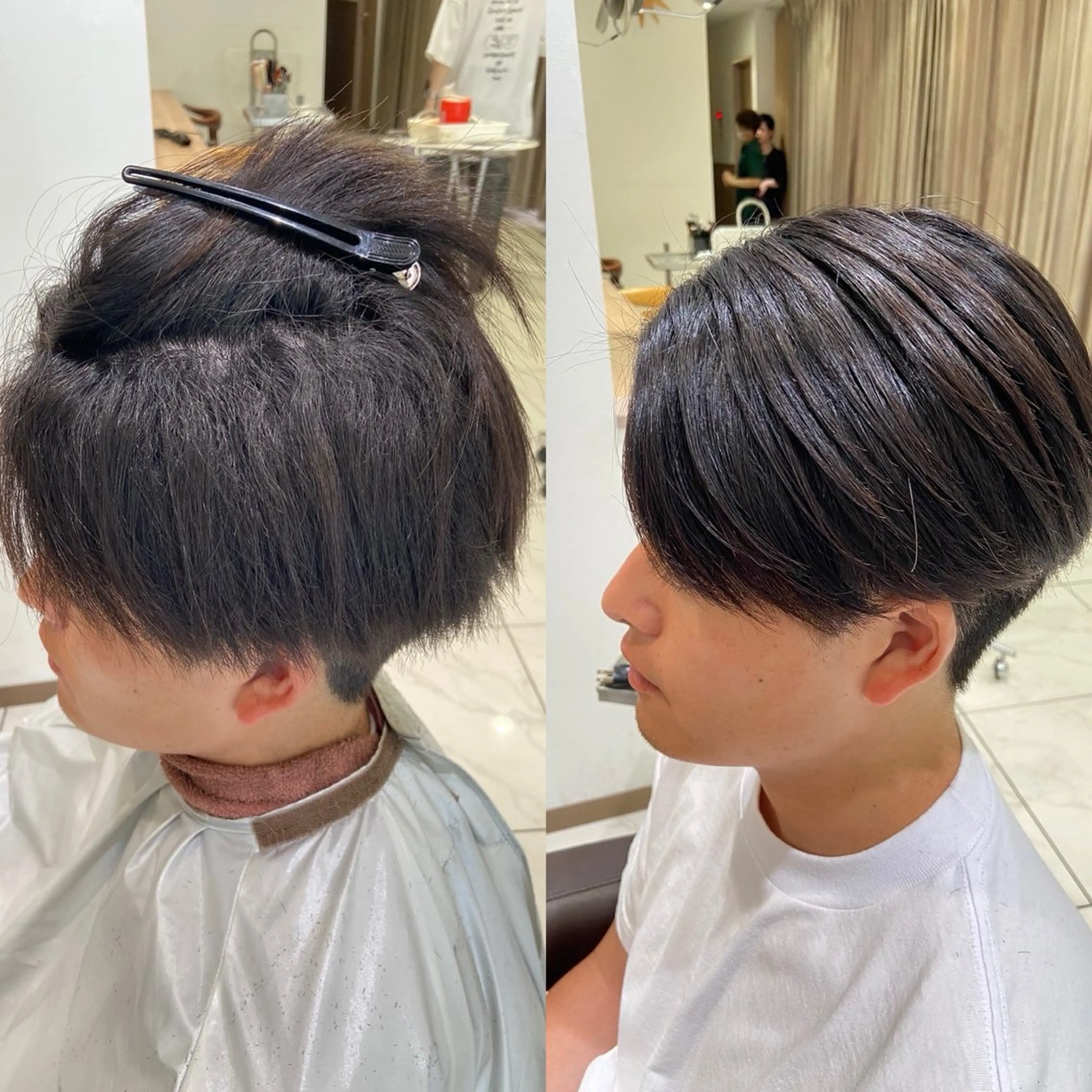 メンズ カット 縮毛矯正 メンズ・曲がる縮毛矯 正/パーマ/土屋丈のヘアスタイル