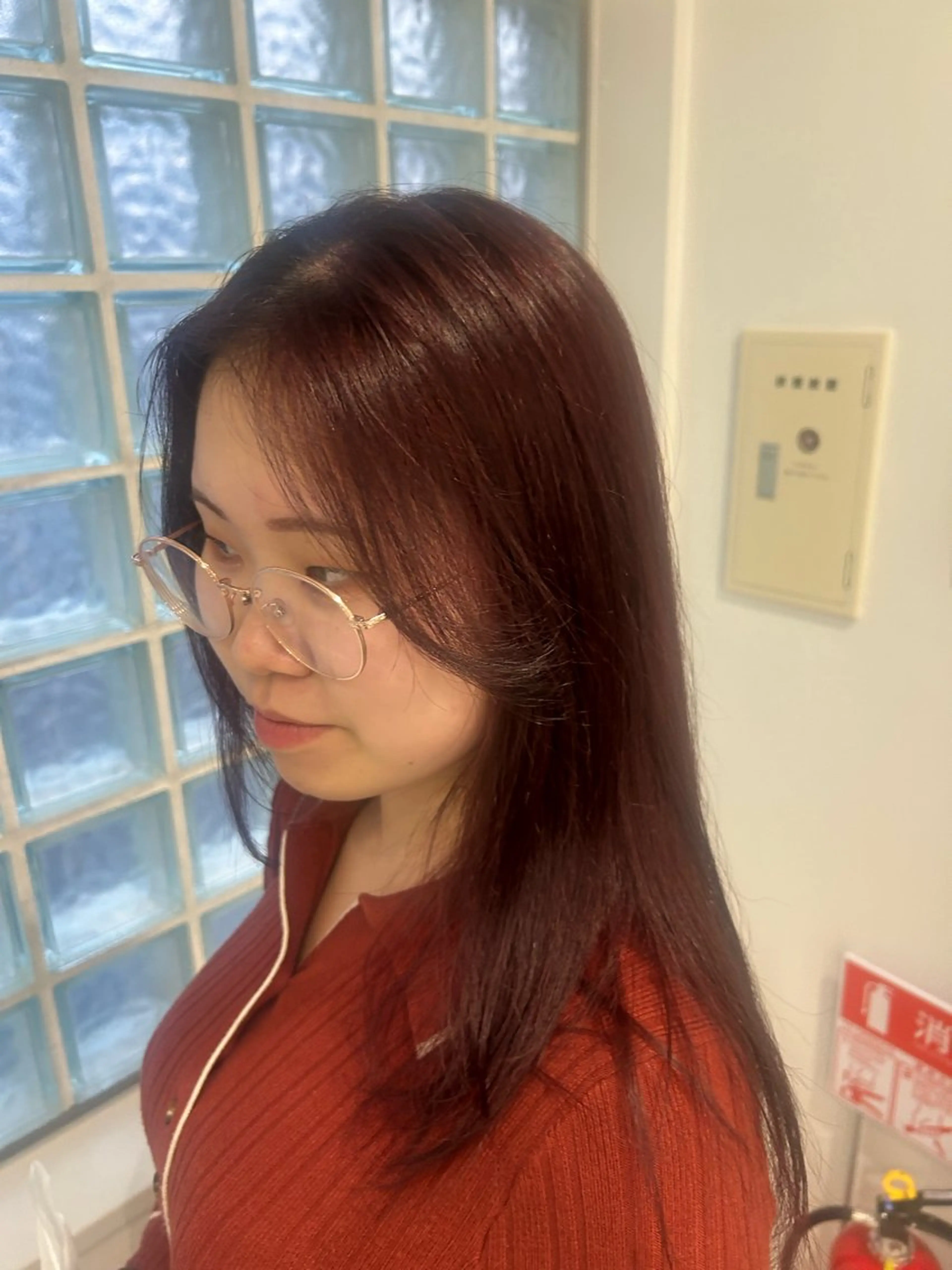 ミディアム カラー 愛結 暖色カラー🎀🩰のヘアスタイル