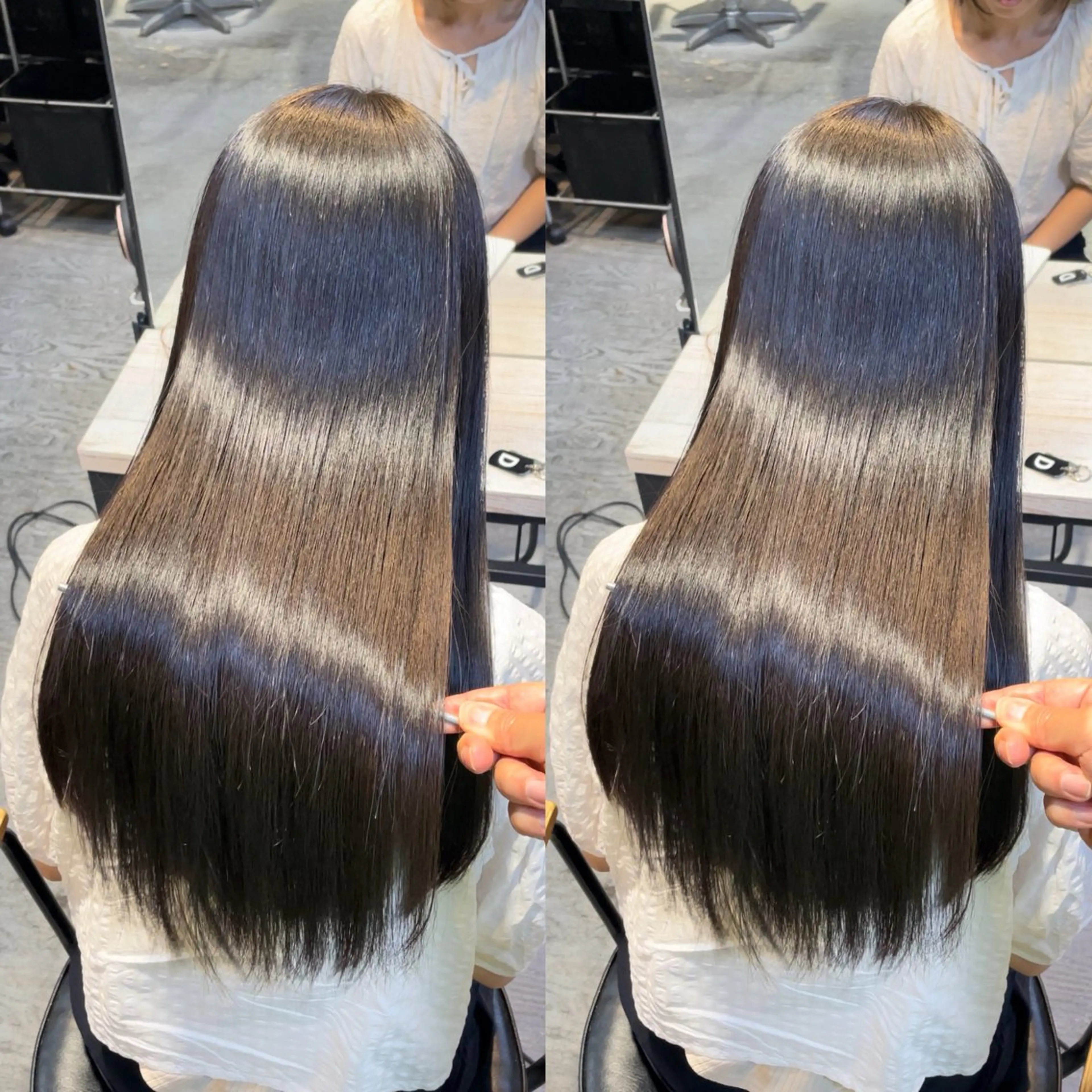 ロング 池袋メンズ縮毛矯正 ｜玉城柊平のヘアスタイル