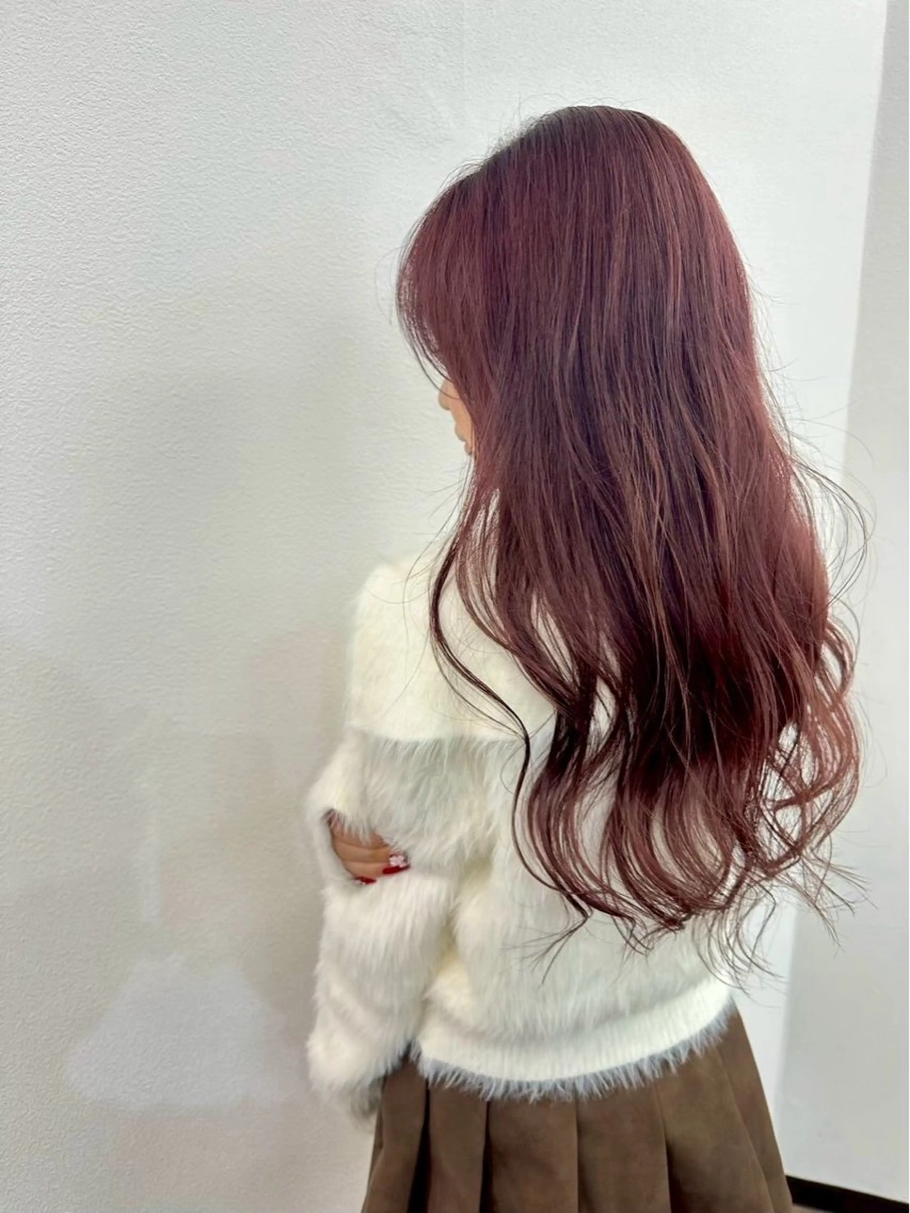 ロング カラー HAIRSMILE COEUR所属・aoi .のヘアスタイル