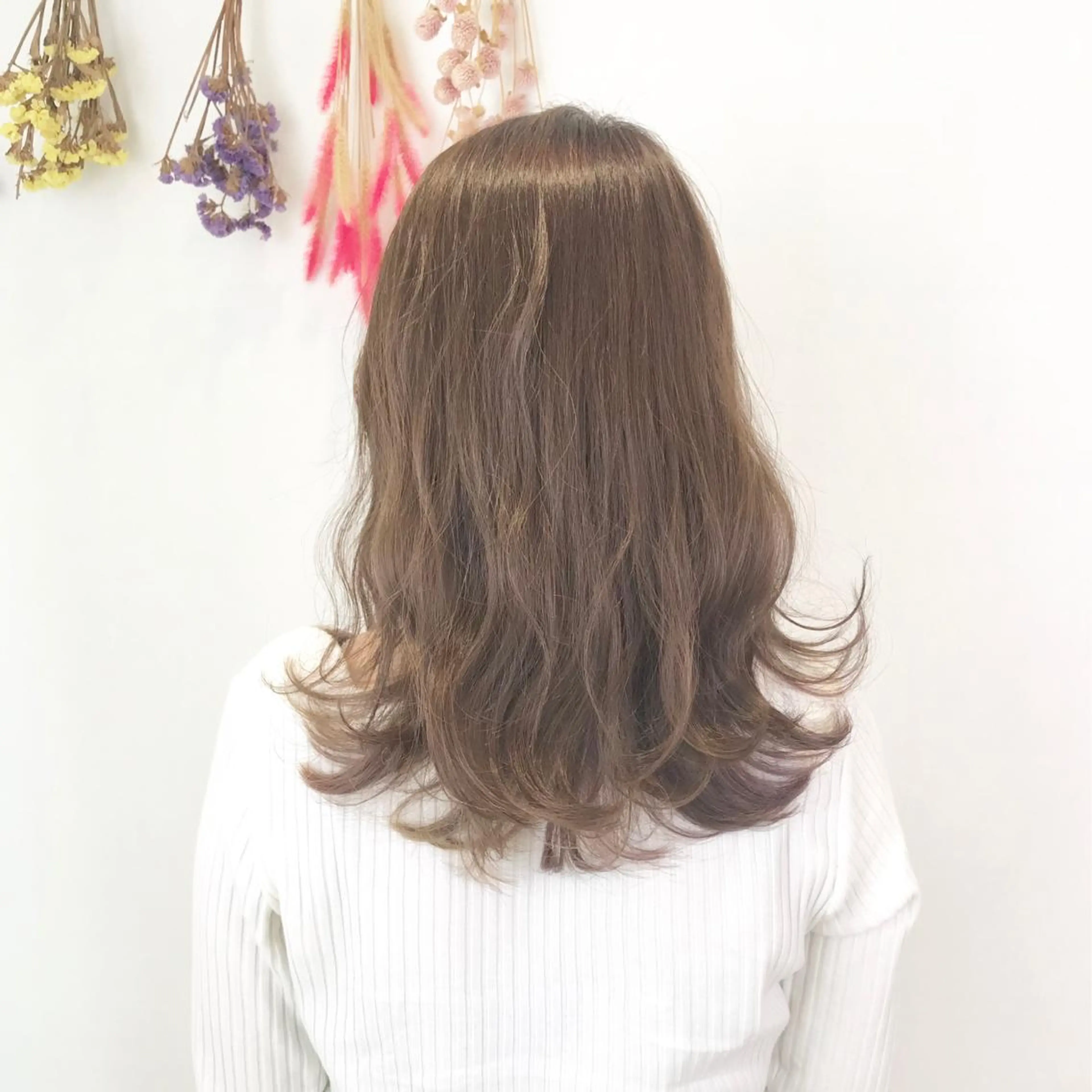 ミディアム カラー 似合わせカット🌿 前川のヘアスタイル