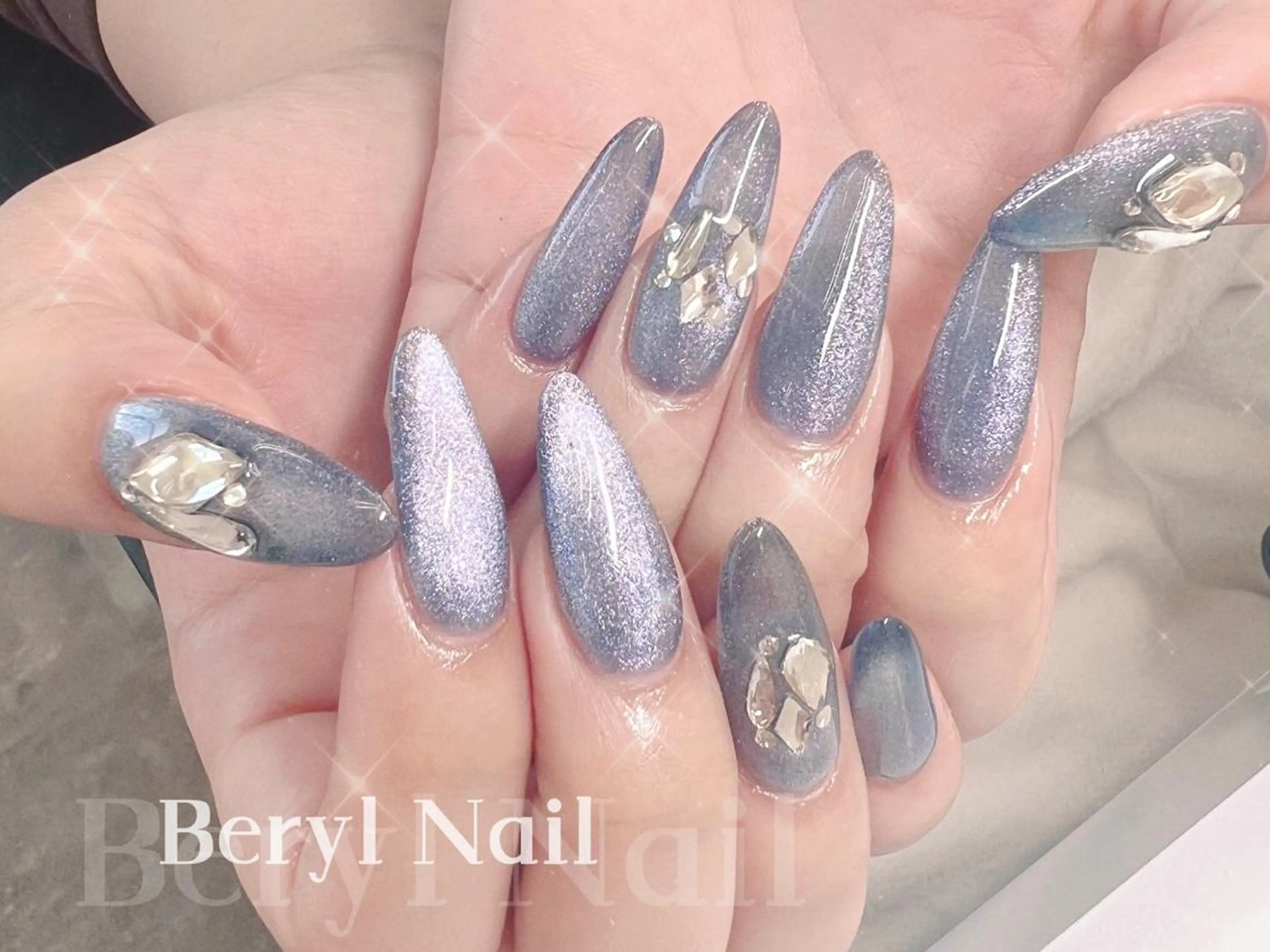 ロング Beryl Nail所属・Beryl Nail 新大久保のネイルデザイン