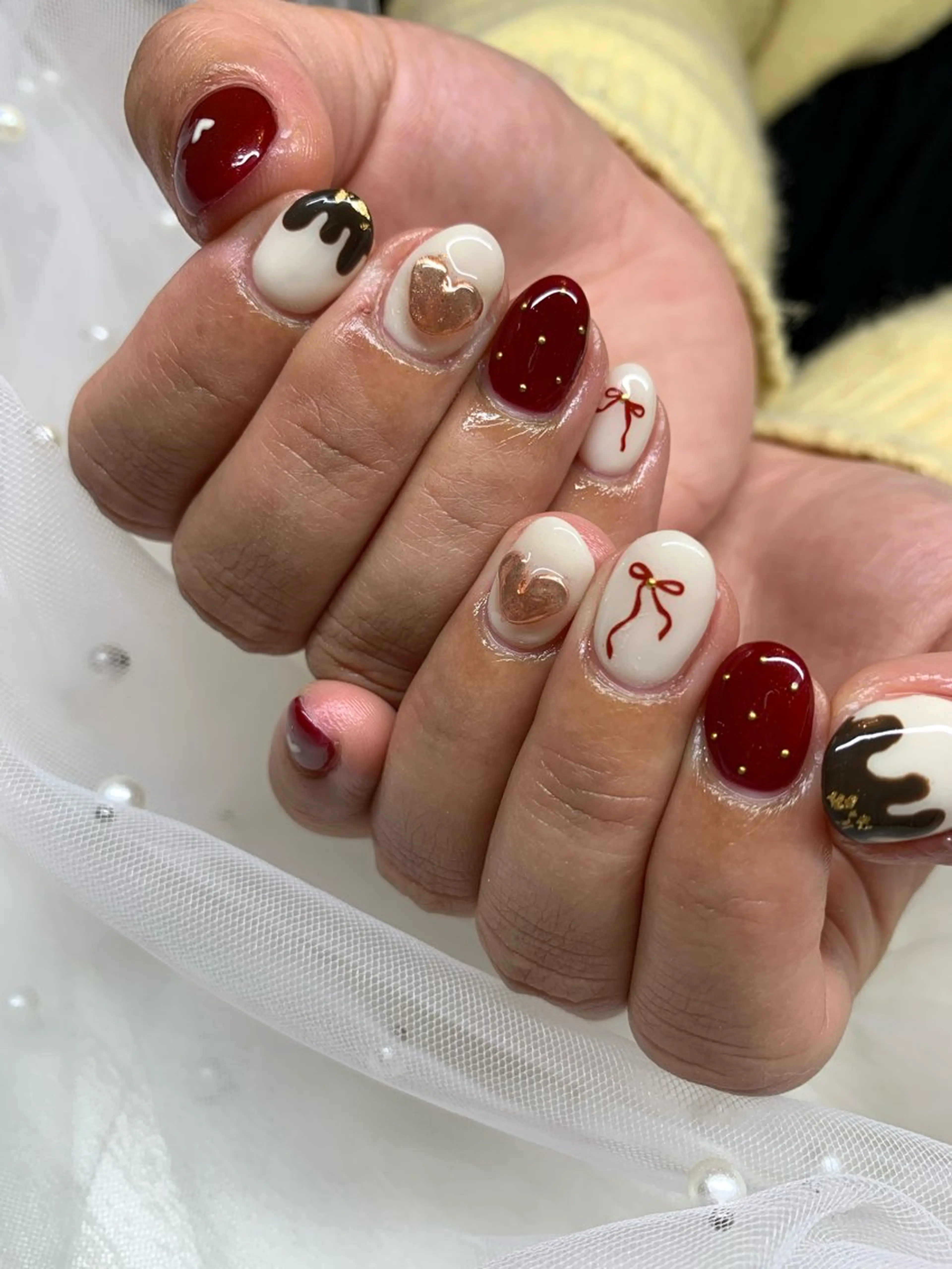 ネイル ハンドネイル フットネイル Yuwabi Nail所属・Mimore ミモア 水戸のネイルデザイン