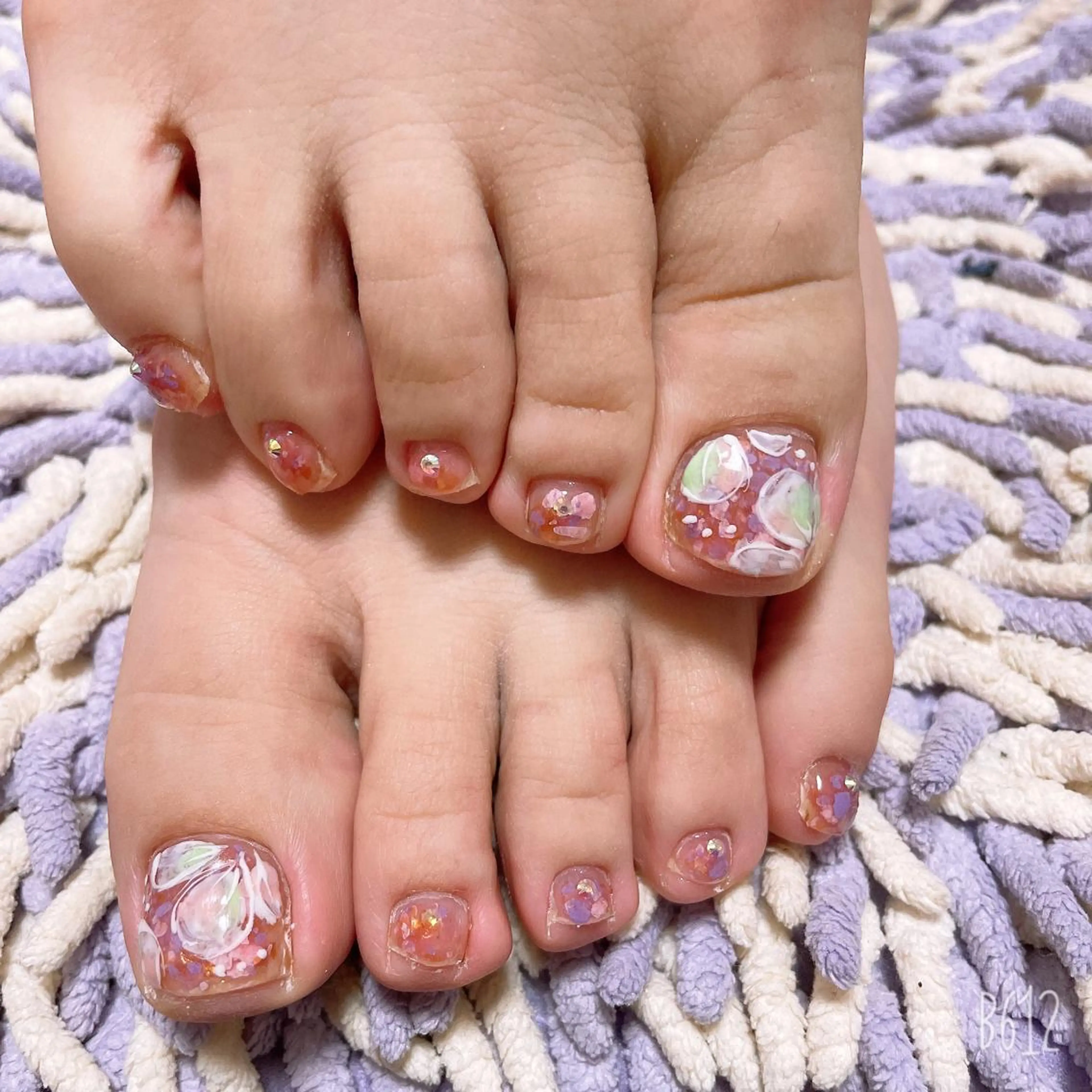 ネイル The Best Beauty受付担当のヘアスタイル