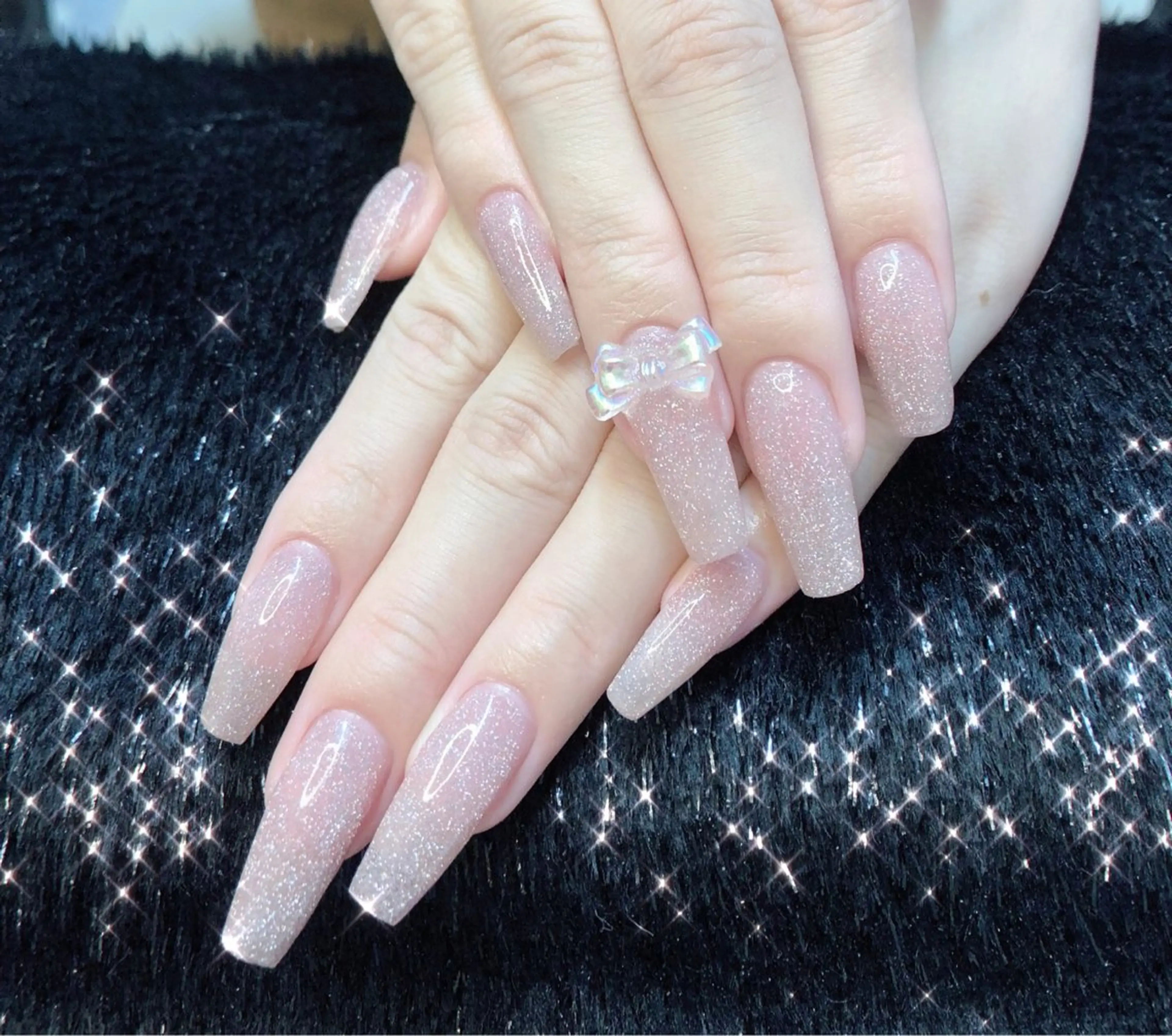 ネイル フットネイル フレンチネイル ジェルネイル ガラスフレンチ ハート ハンドネイル ハンドケア 大門浜松町 ネイルのネイルデザイン