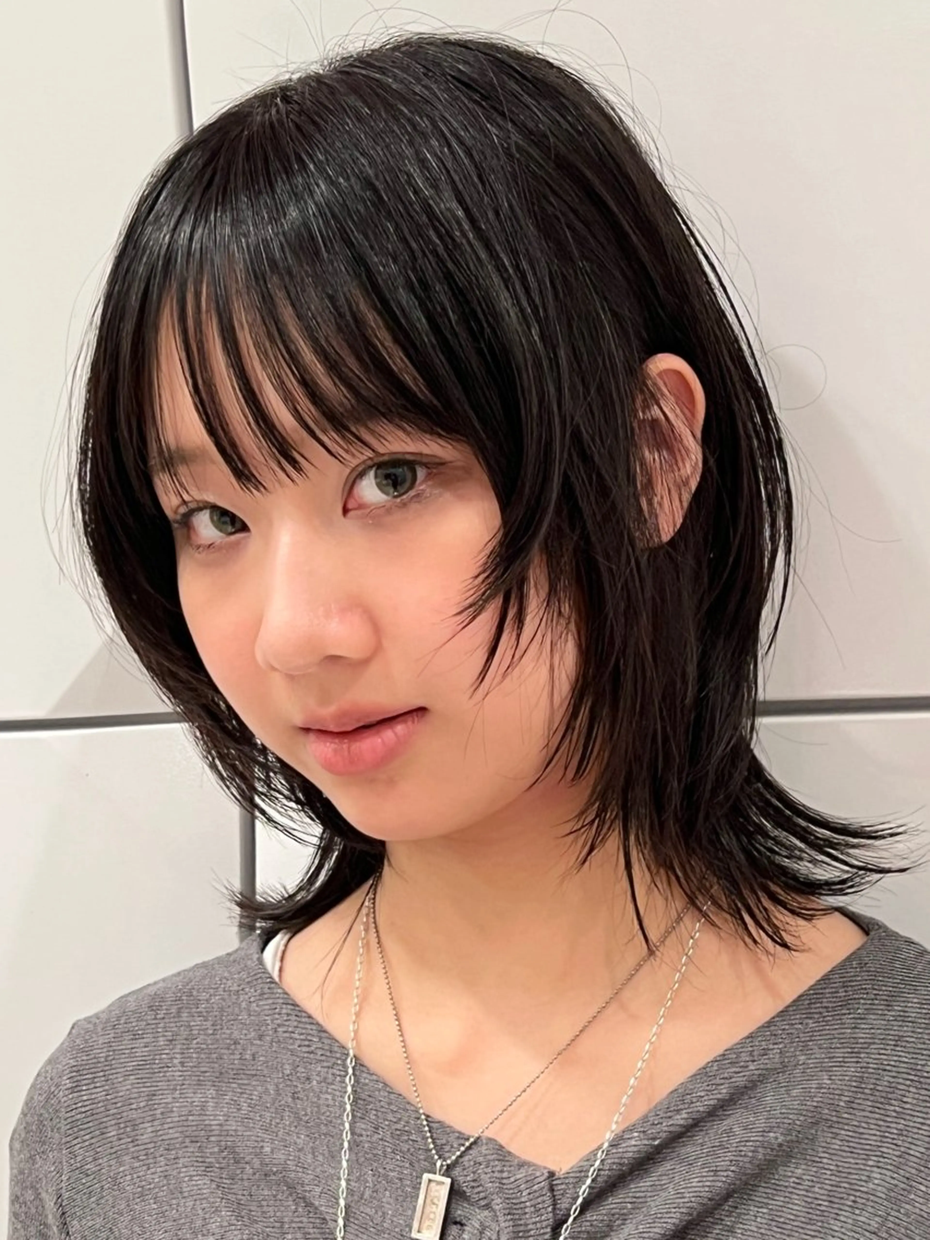 ミディアム カット 田邉 海斗のヘアスタイル