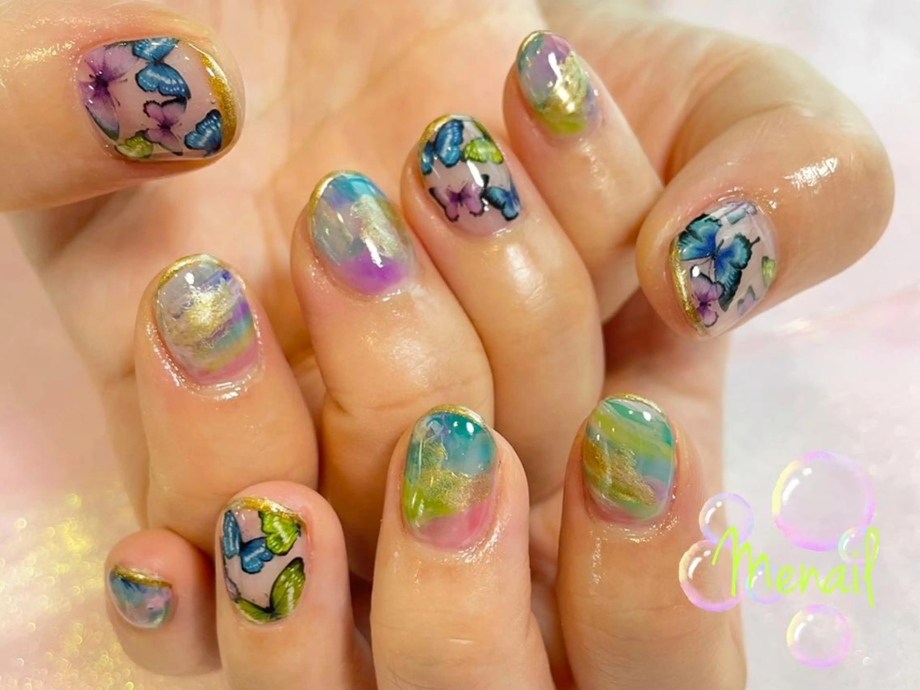 ネイル Menail 心斎橋 /南船場/miho☆のネイルデザイン