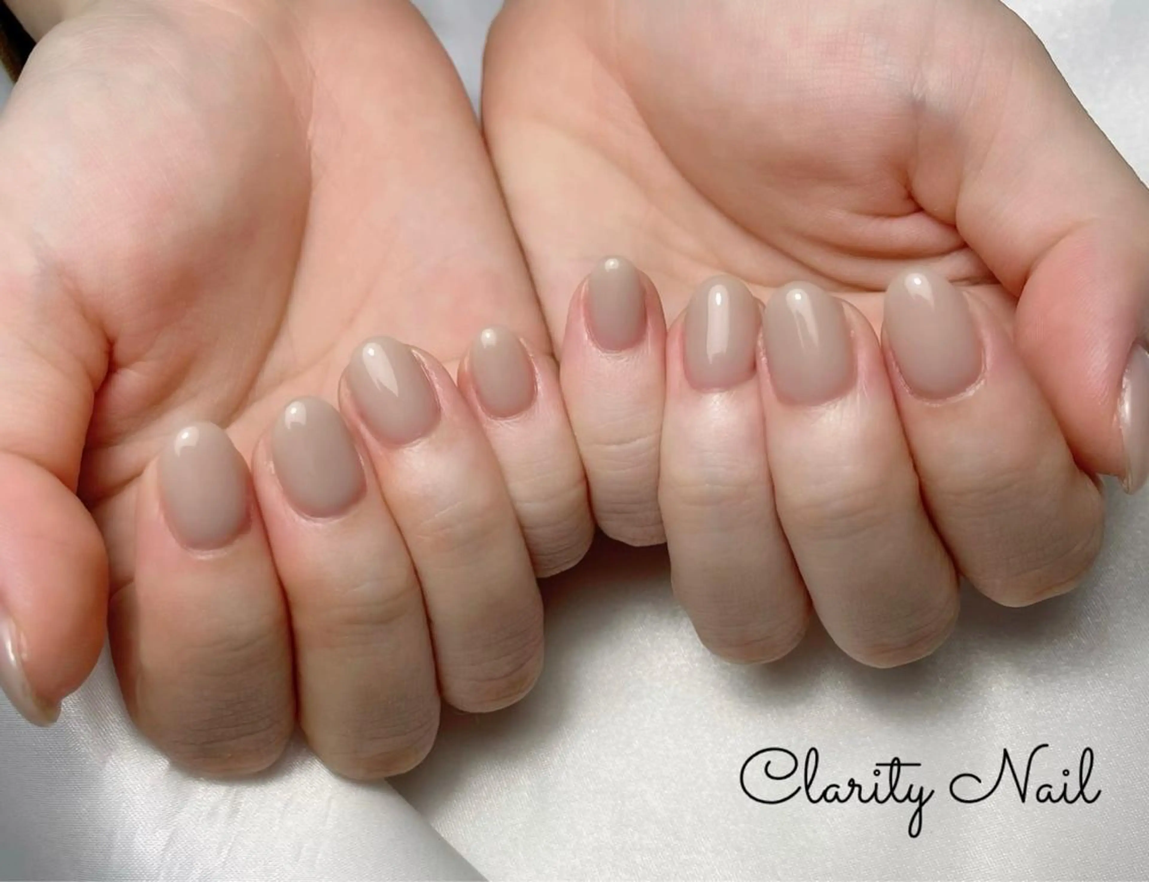 ネイル ワンカラーネイル ハンドネイル Clarity Nailのネイルデザイン