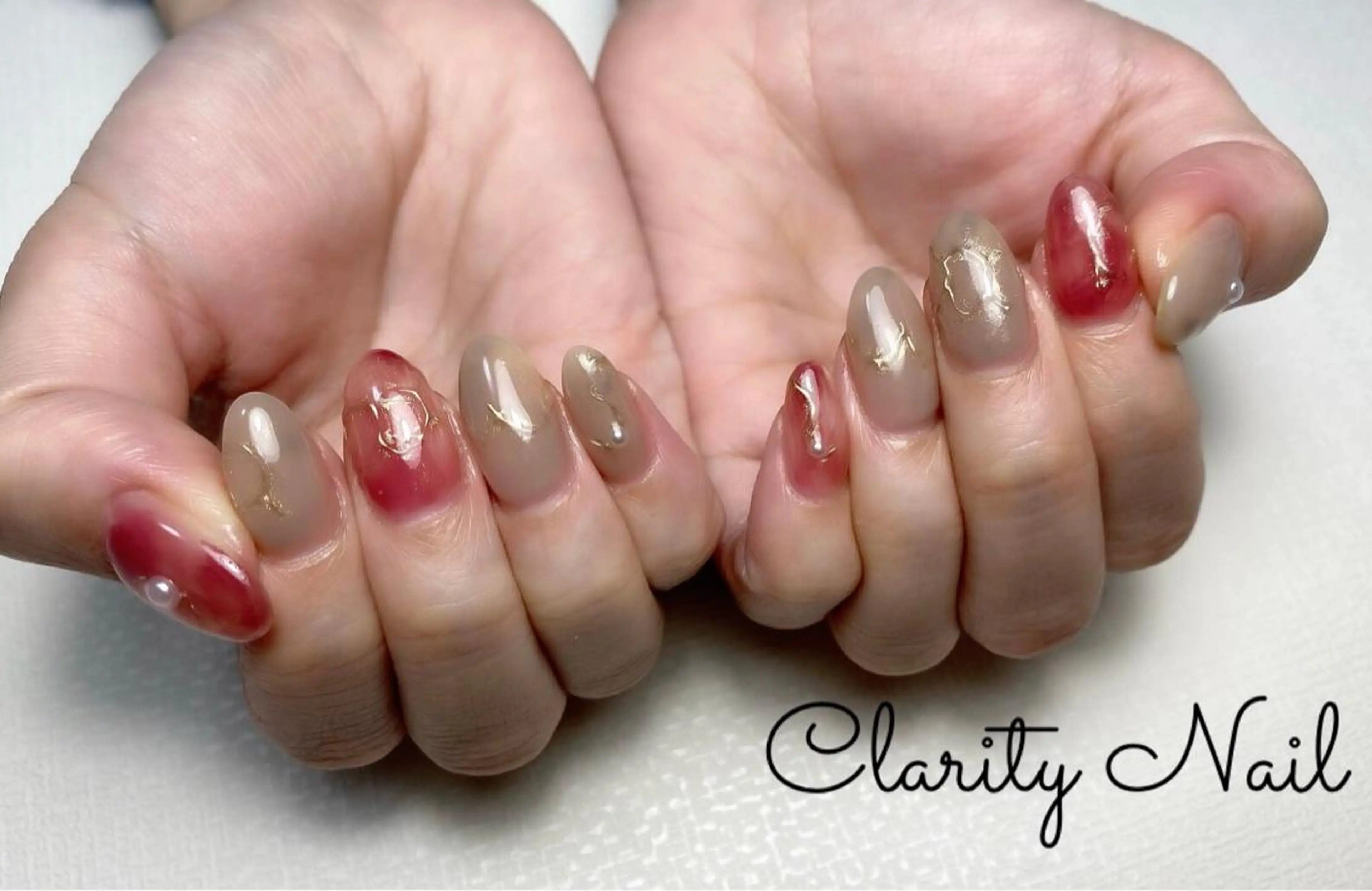 ネイル アートネイル 持ち込み ハンドネイル Clarity Nailのネイルデザイン