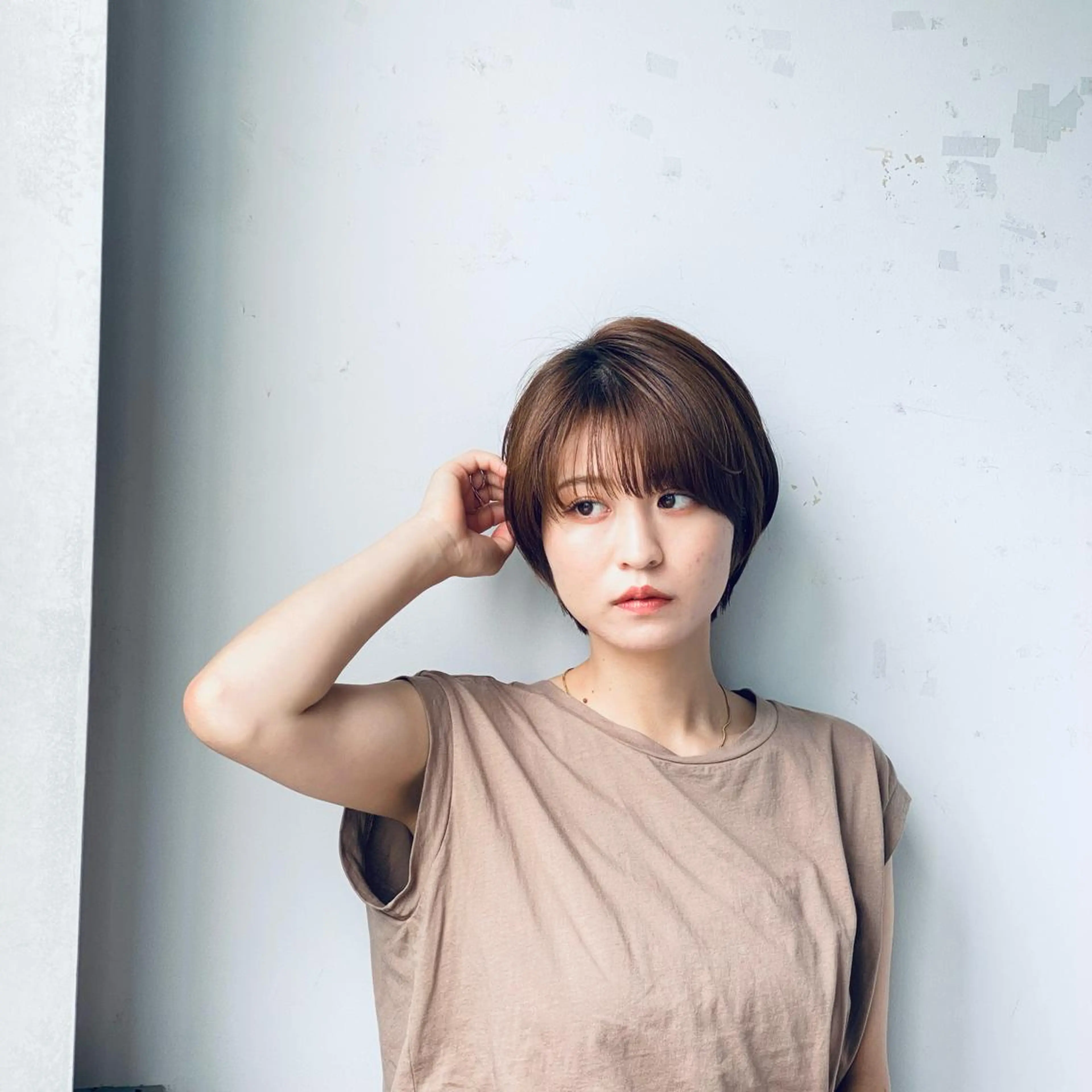 ショート カラー メンズカット/パーマ 👟黒田紗名👟のヘアスタイル