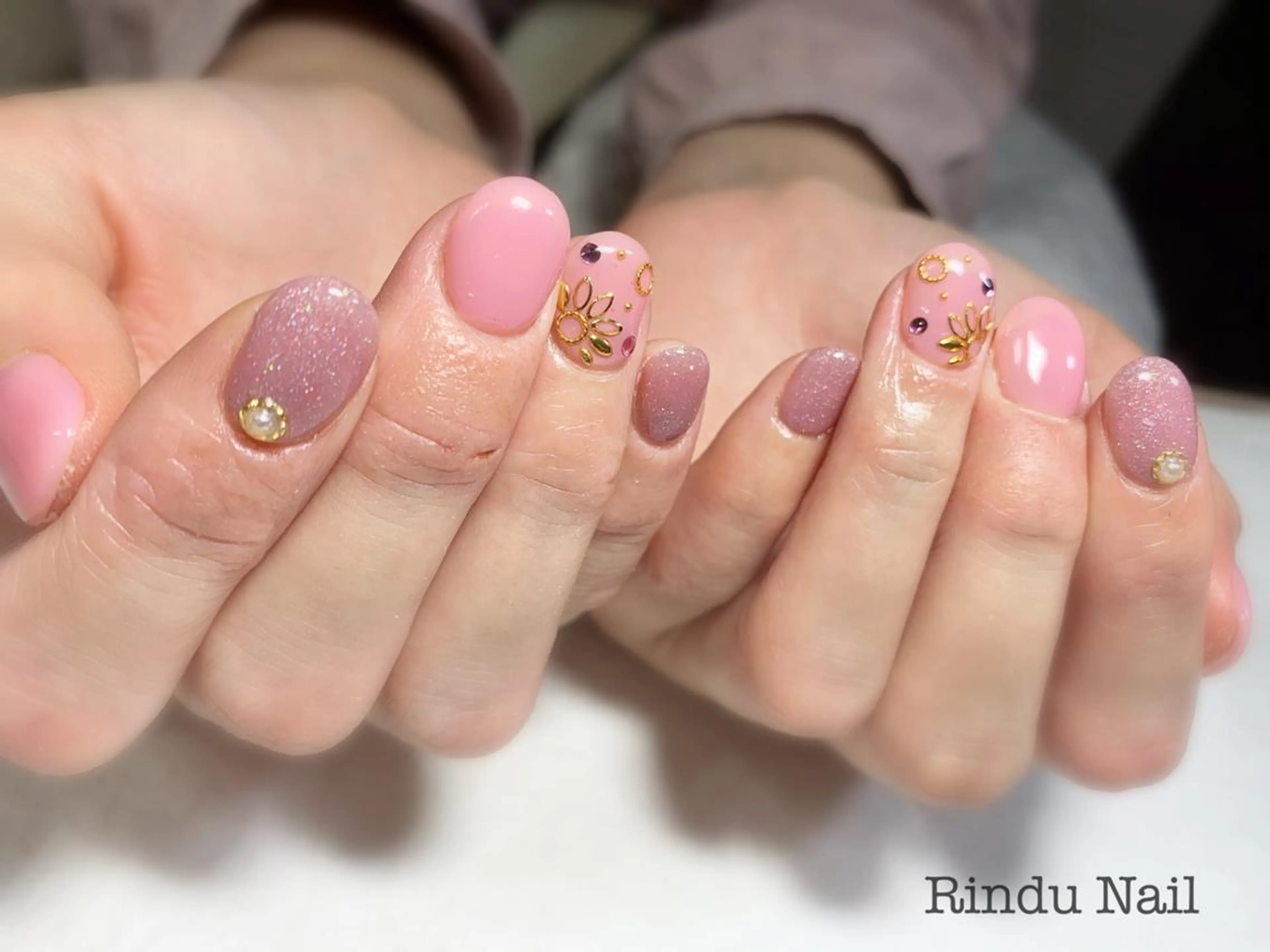 ネイル Rindu Nail 名駅miniのネイルデザイン