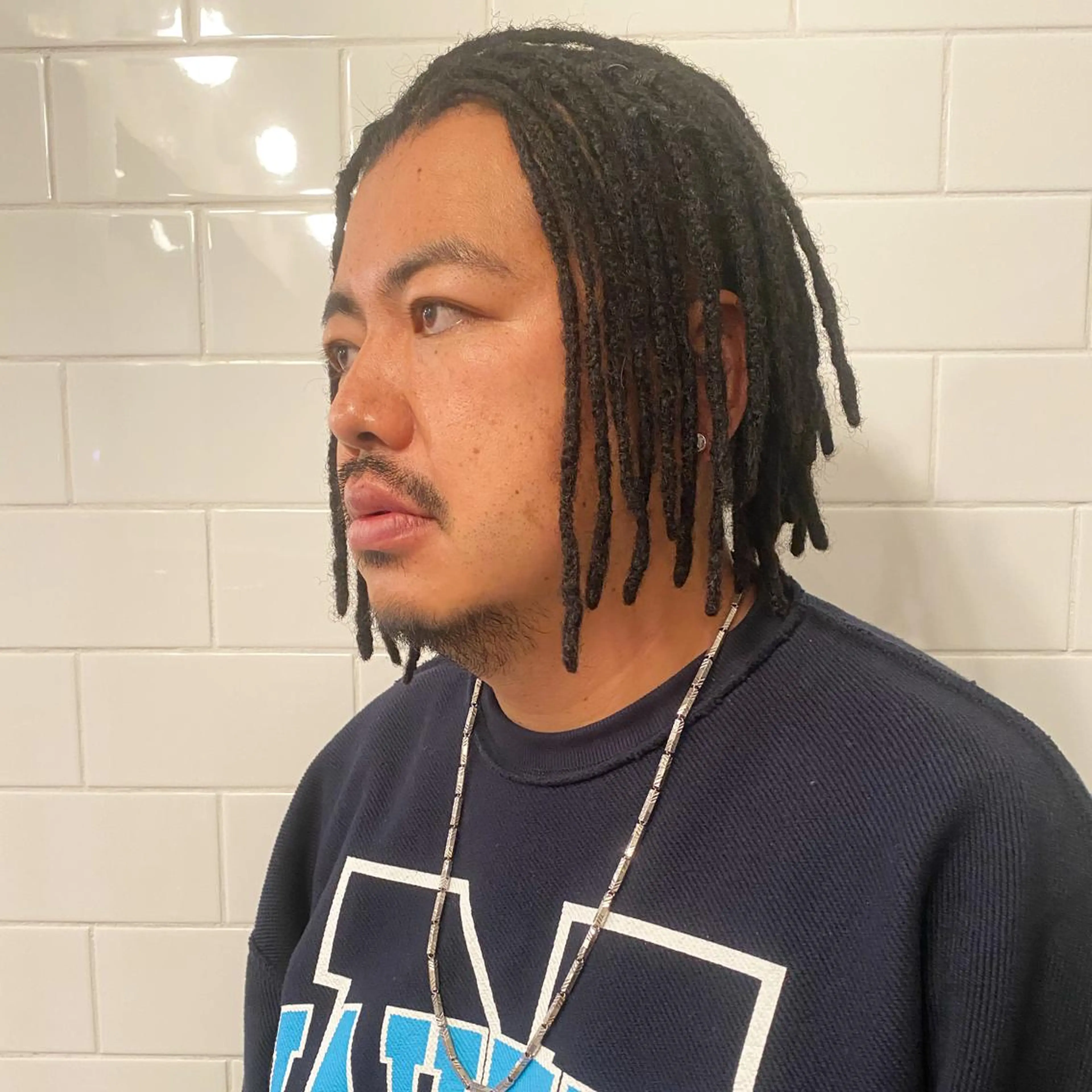 ミディアム カラー パーマ ヘアアレンジ メンズ キッズ ネイル マツエク・マツパ 中元 淳のヘアスタイル