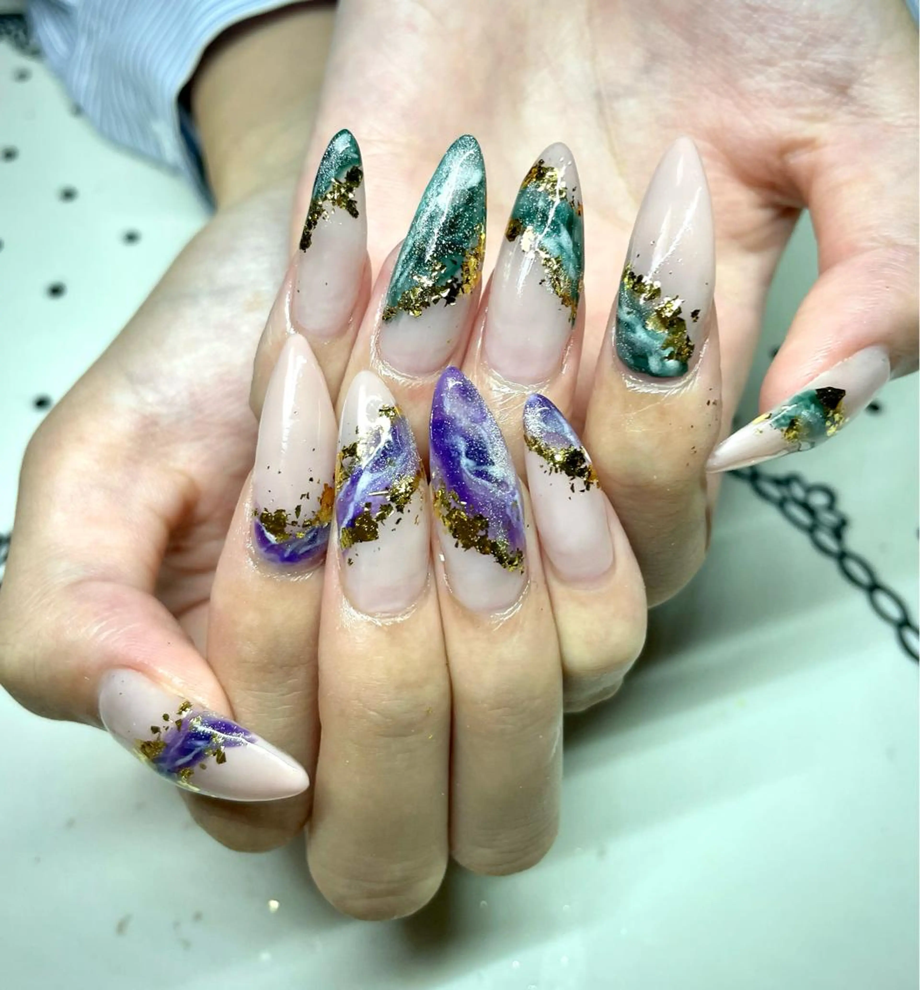 ネイル ハンドネイル nailsalon sugarr所属・nailist cocoのネイルデザイン