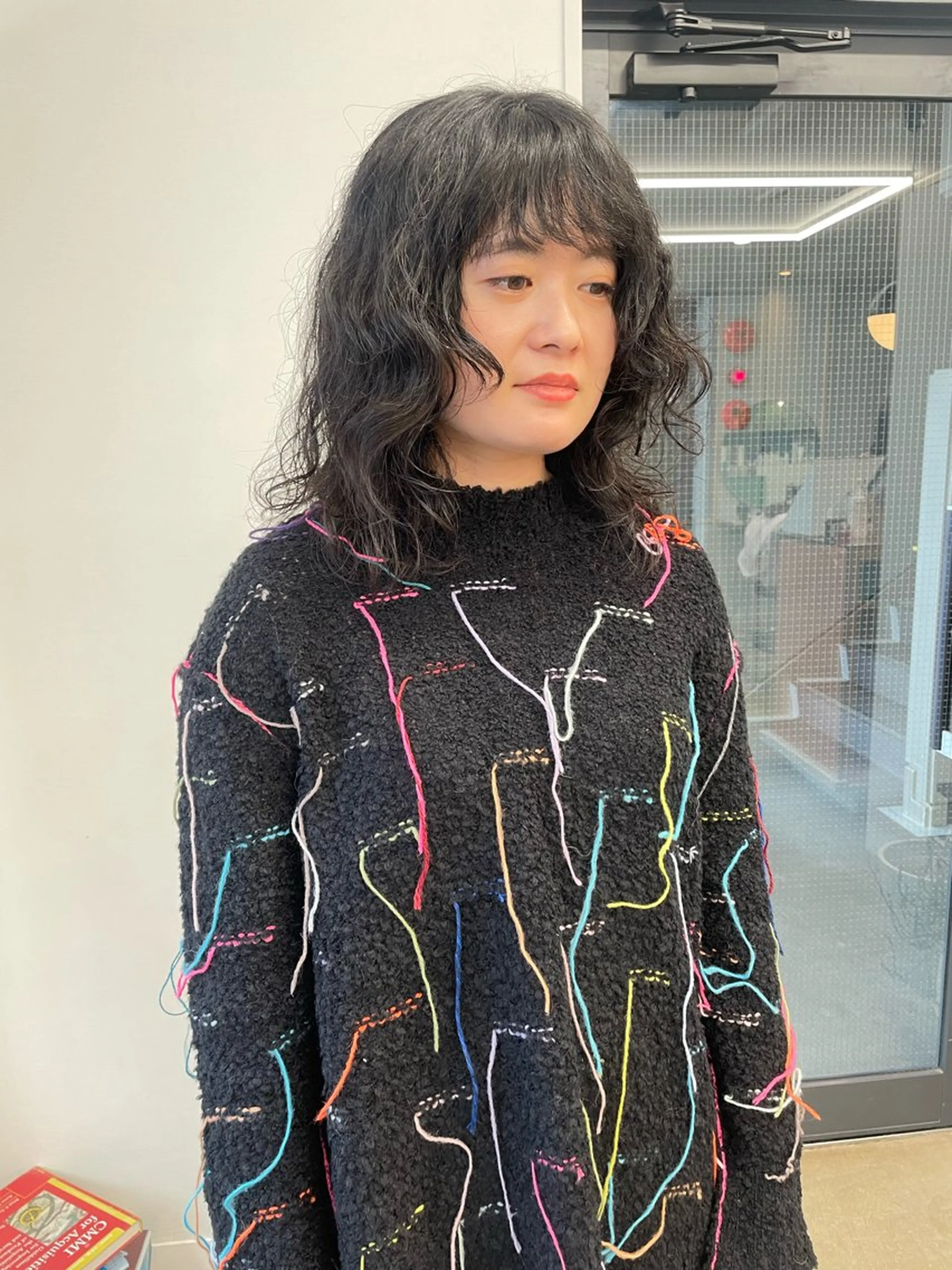 ミディアム パーマ pole所属・【pole】 minaのヘアスタイル