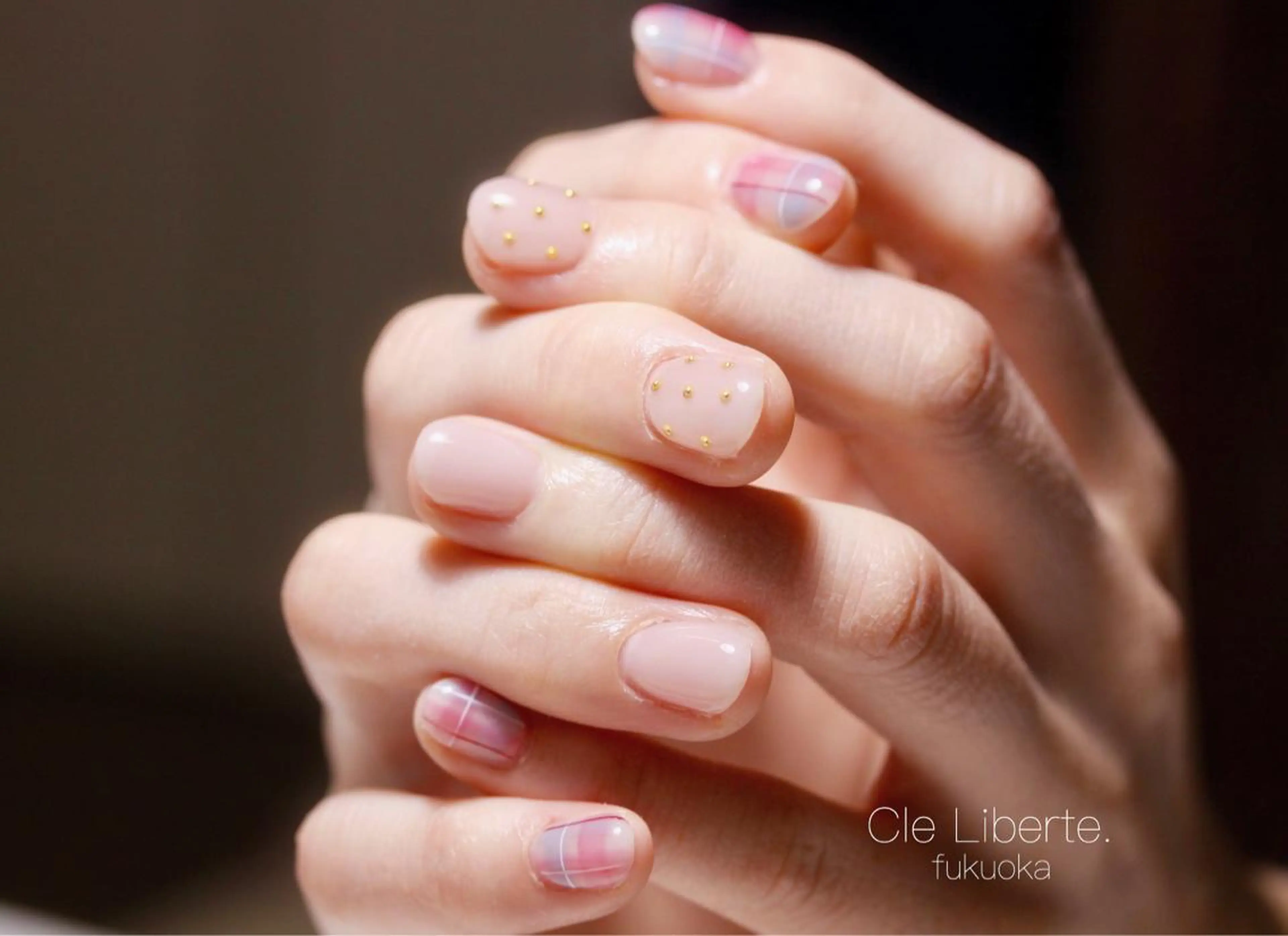 ネイル パステルネイル ブライダルネイル Elio所属・Elio 国泰寺のネイルデザイン