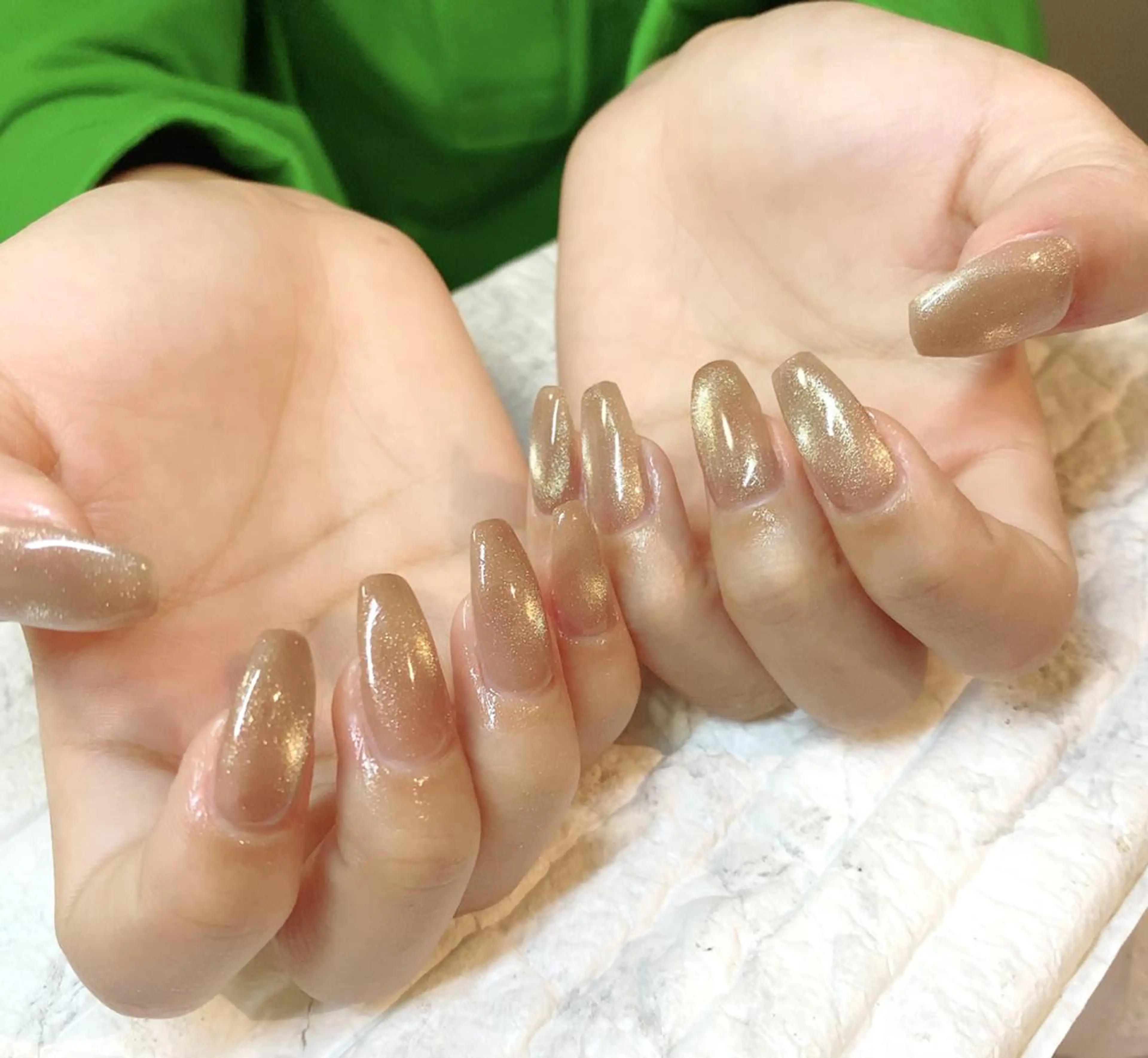 ネイル ワンカラーネイル ハンドネイル yochi nailのネイルデザイン