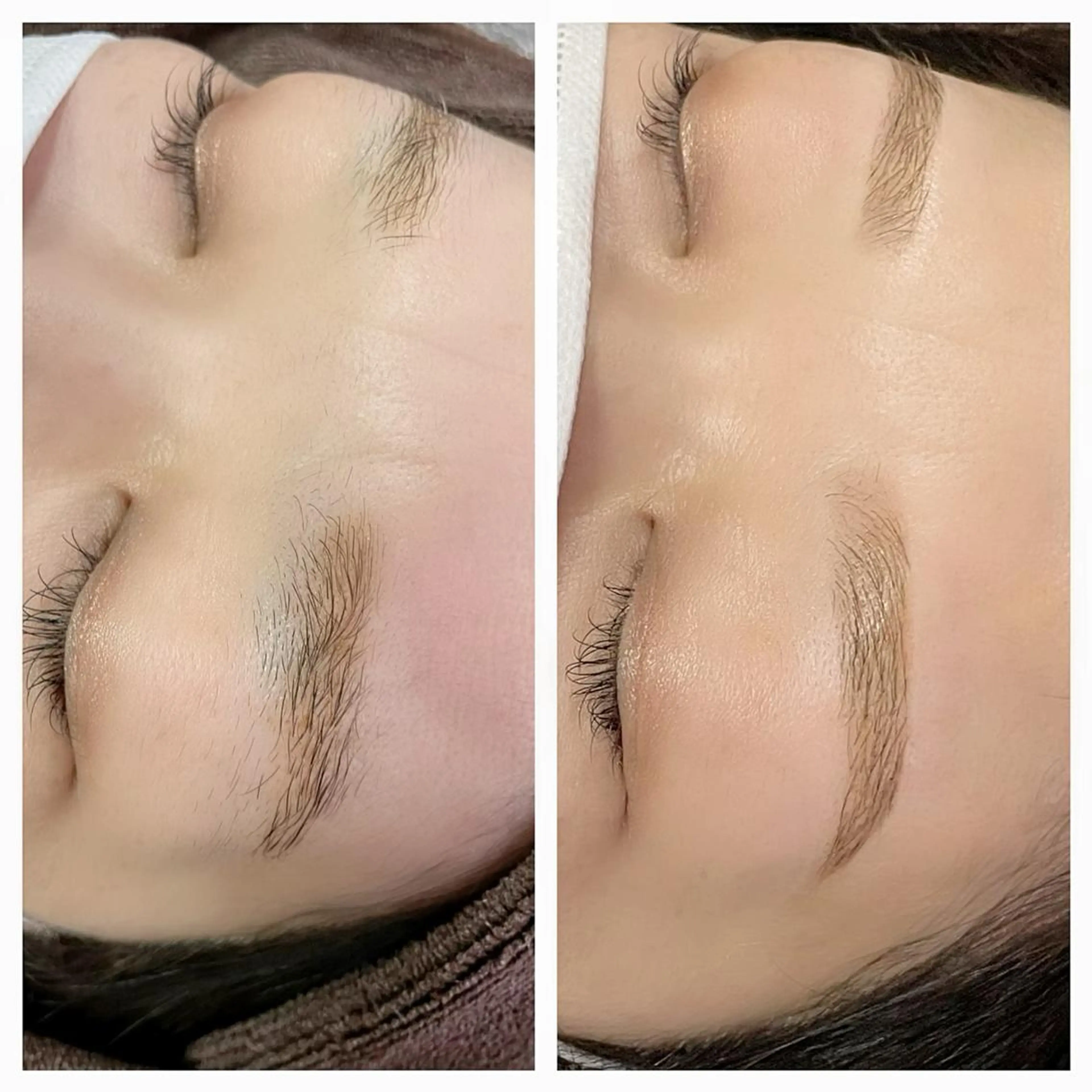 〖 アイブロウ 〗眉ﾊﾟｰﾏ&眉ﾜｯｸｽ／3D BROW LIFT & WAX & MAKEの写真