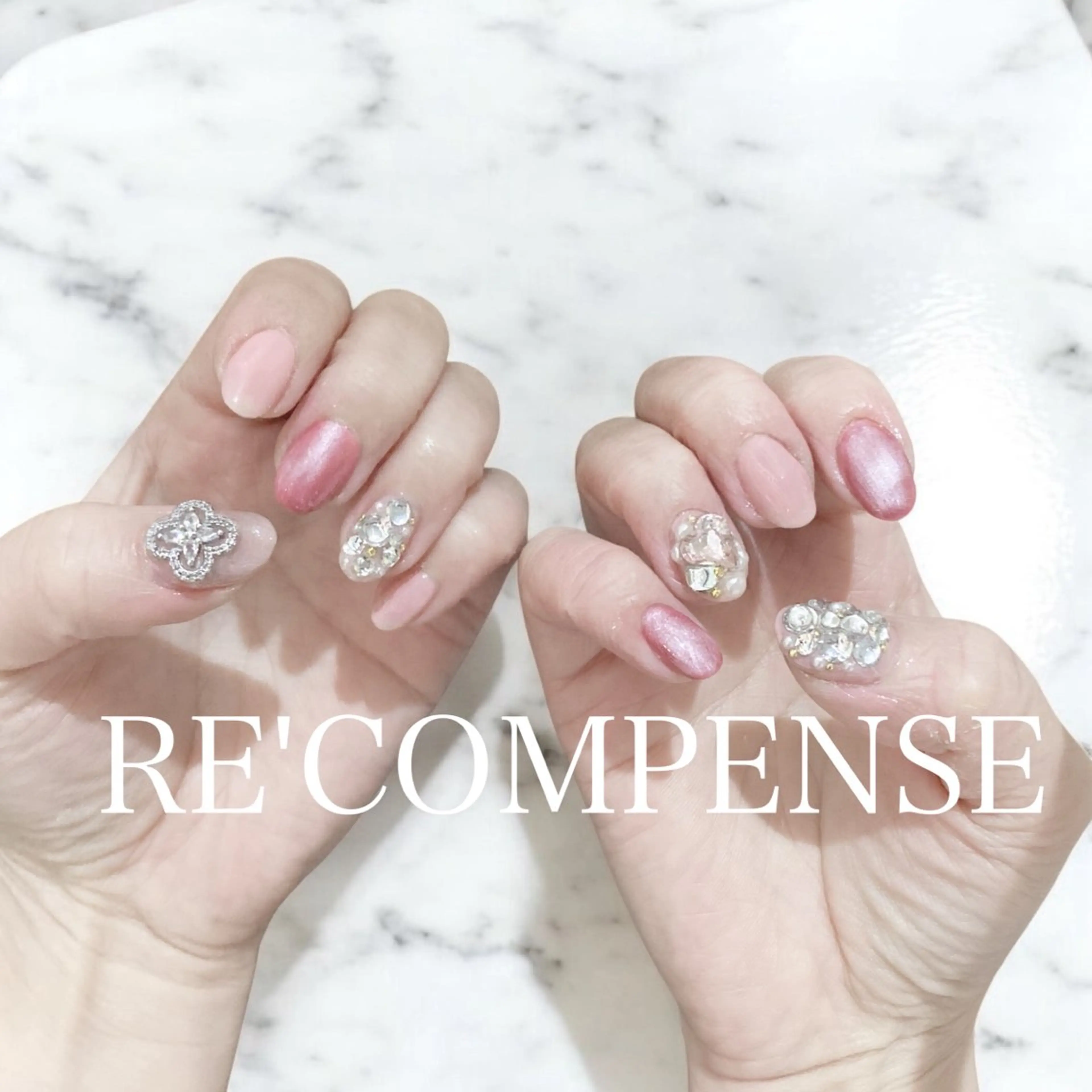 ネイル RE'COMPENSE所属・れこん ぱんすのネイルデザイン