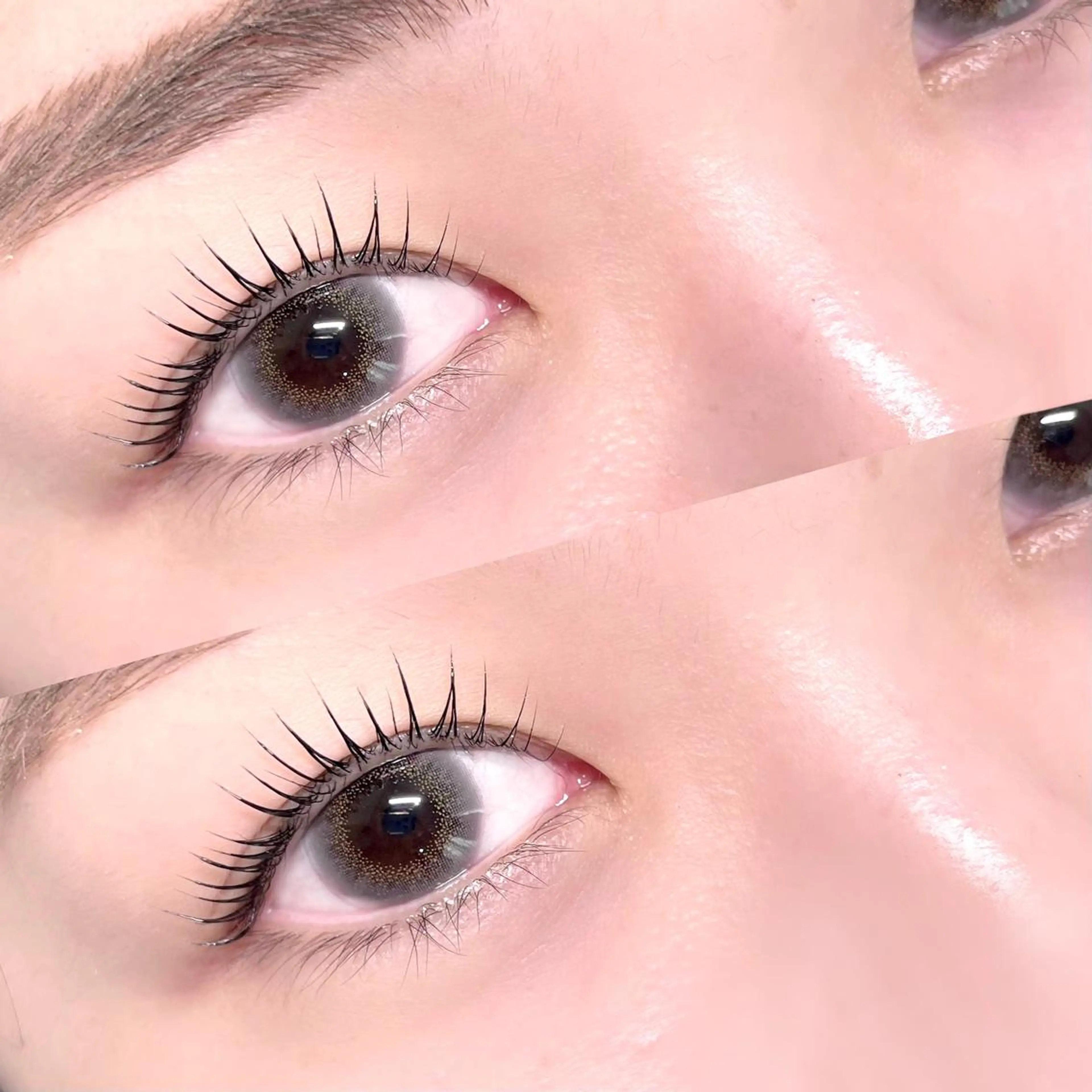 マツエク・マツパ パリジェンヌラッシュリフト L'aube eyelashのマツエク・マツパデザイン