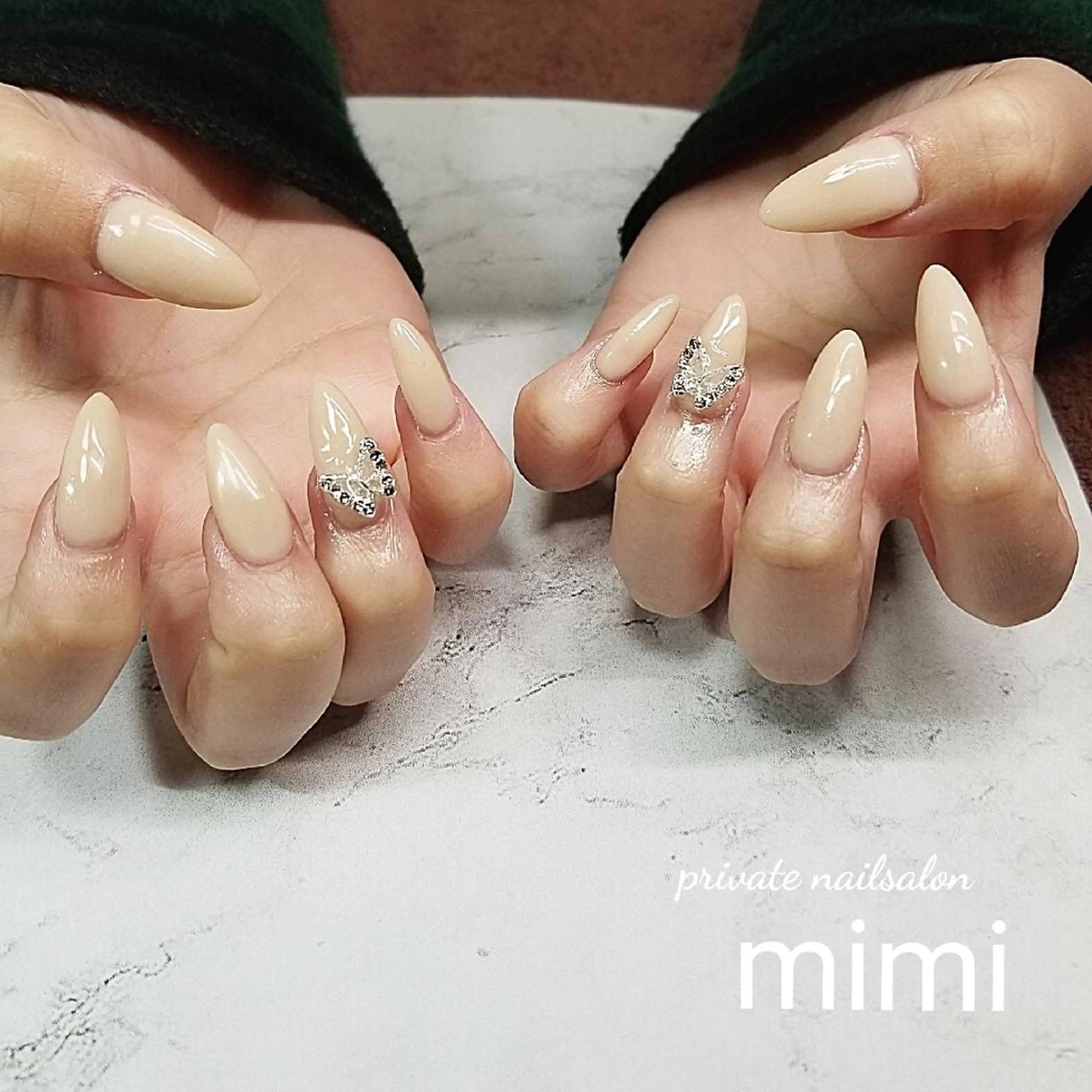 ネイル スカルプネイル ハンドネイル 博多ネイル ｍｉｍｉのネイルデザイン