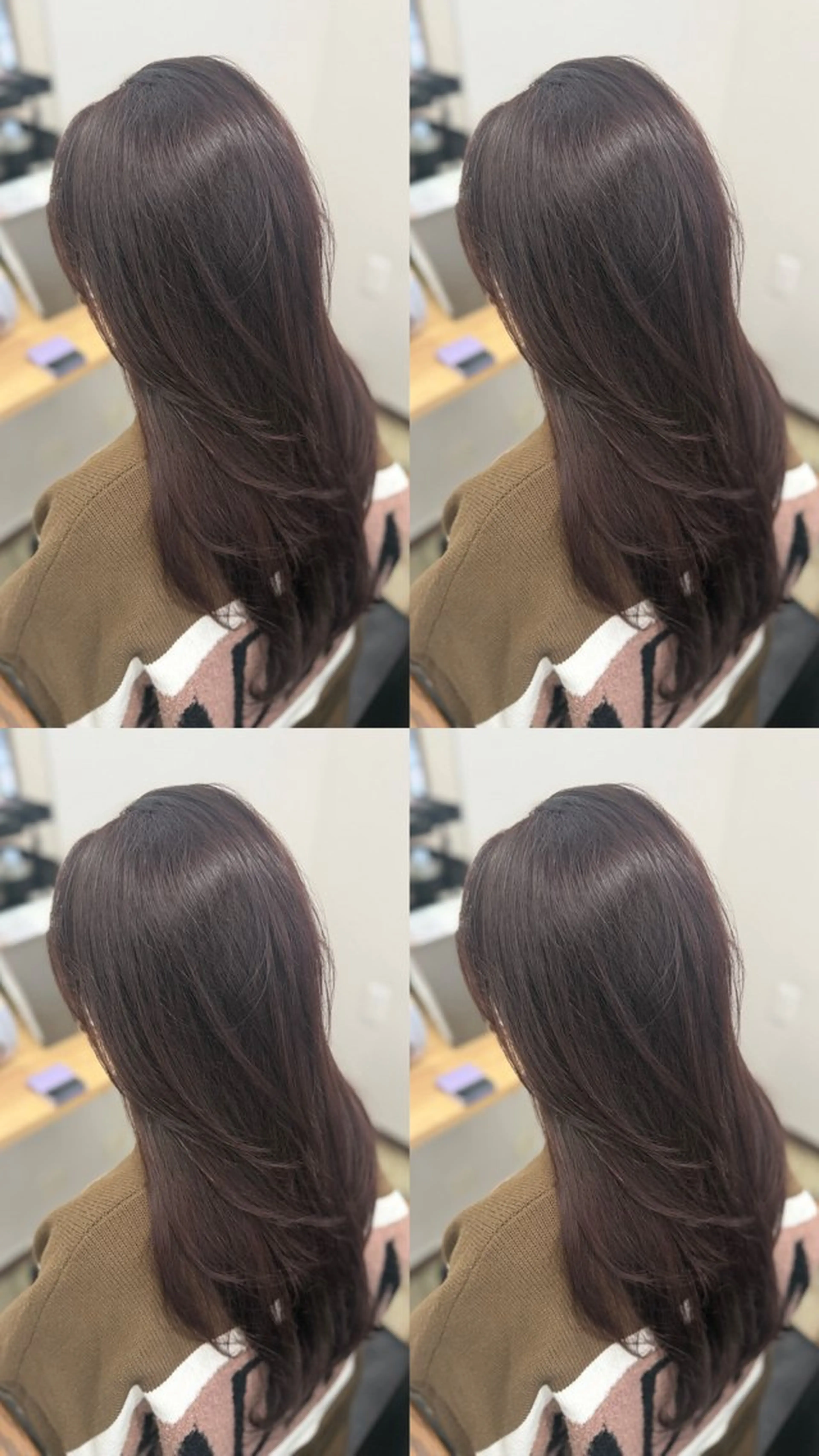 ロング カット トリートメント 髪質改善🪽 森川☜ ☜ のヘアスタイル