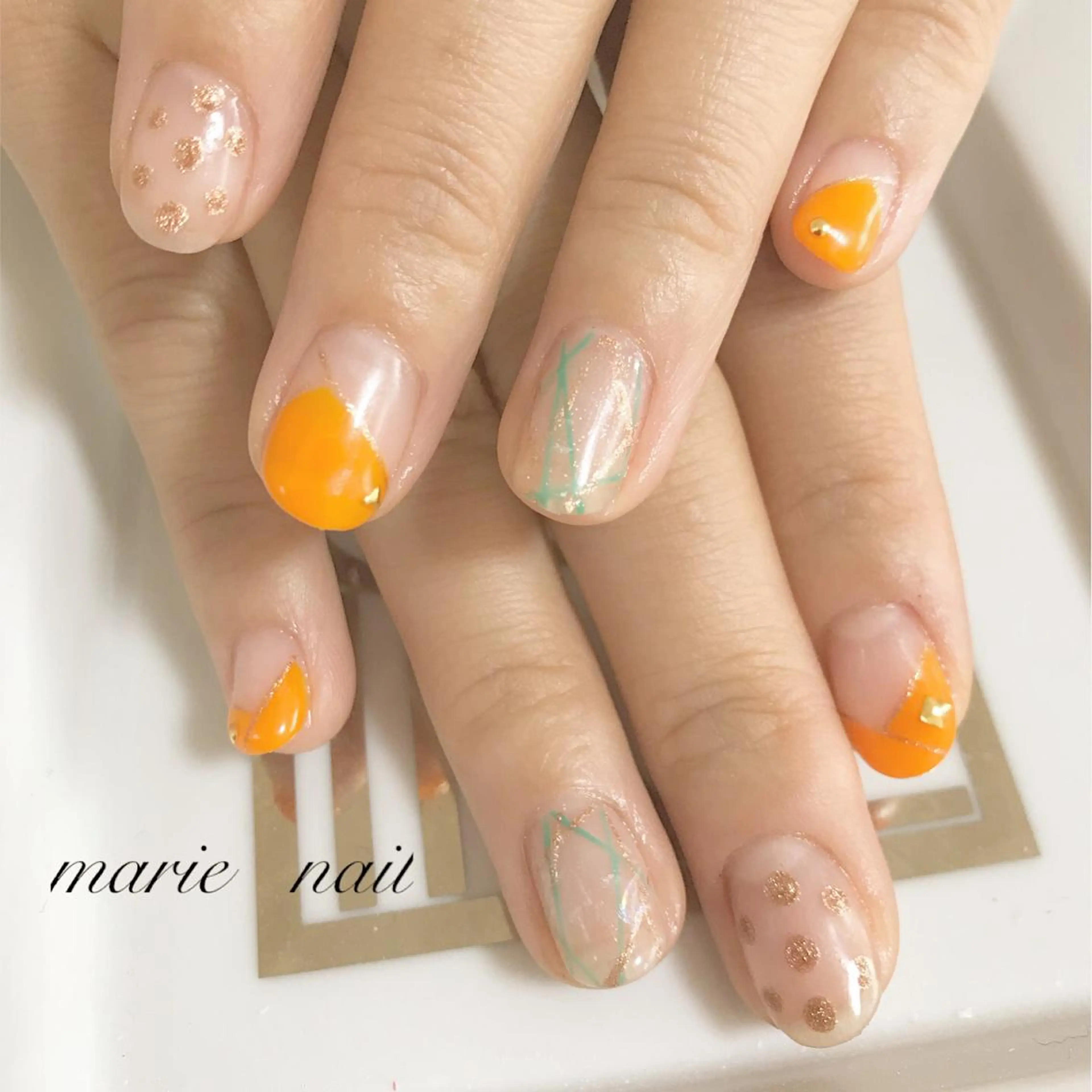 ネイル アートネイル marie nailのネイルデザイン