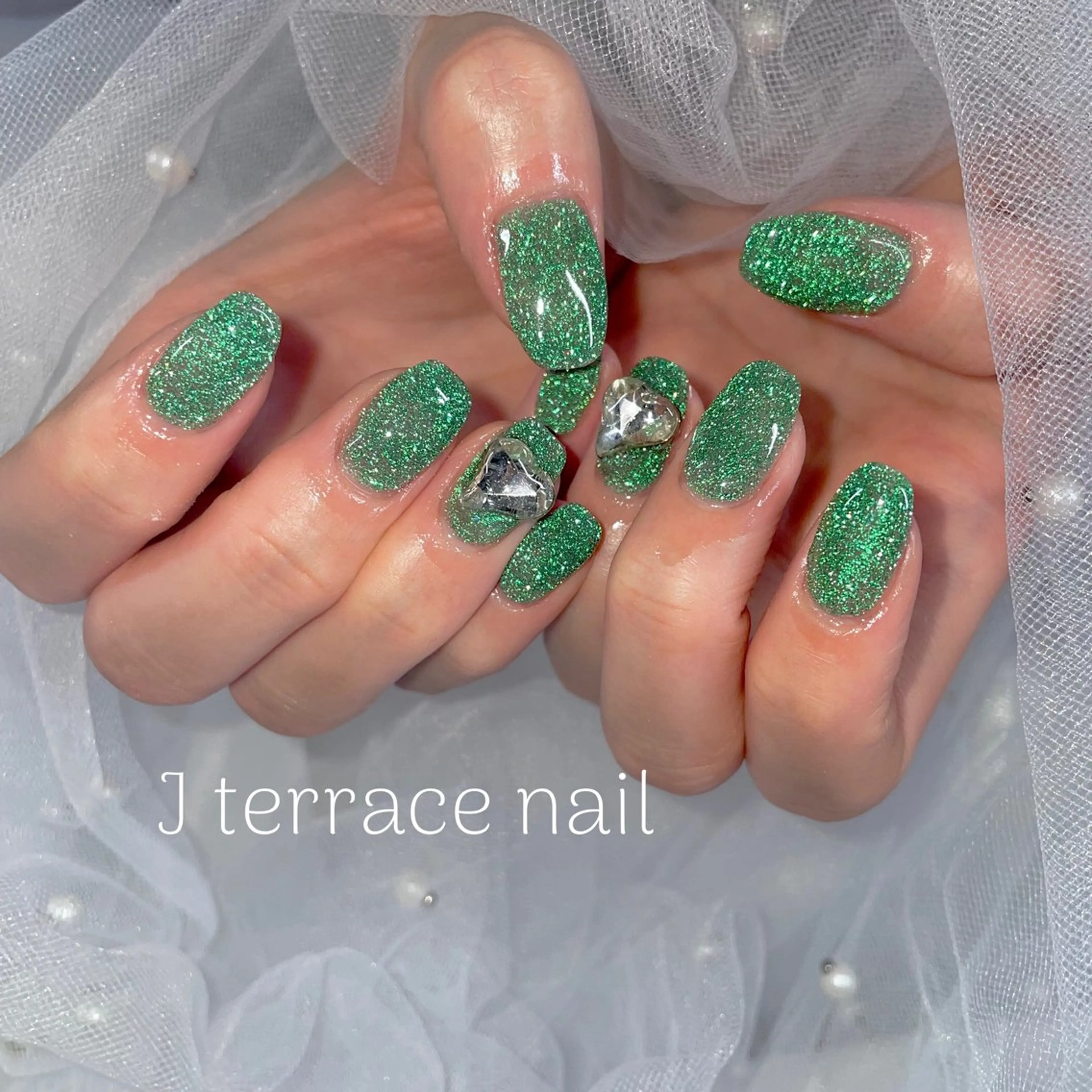 ネイル フラッシュネイル ジェルネイル J terrace Nailのネイルデザイン