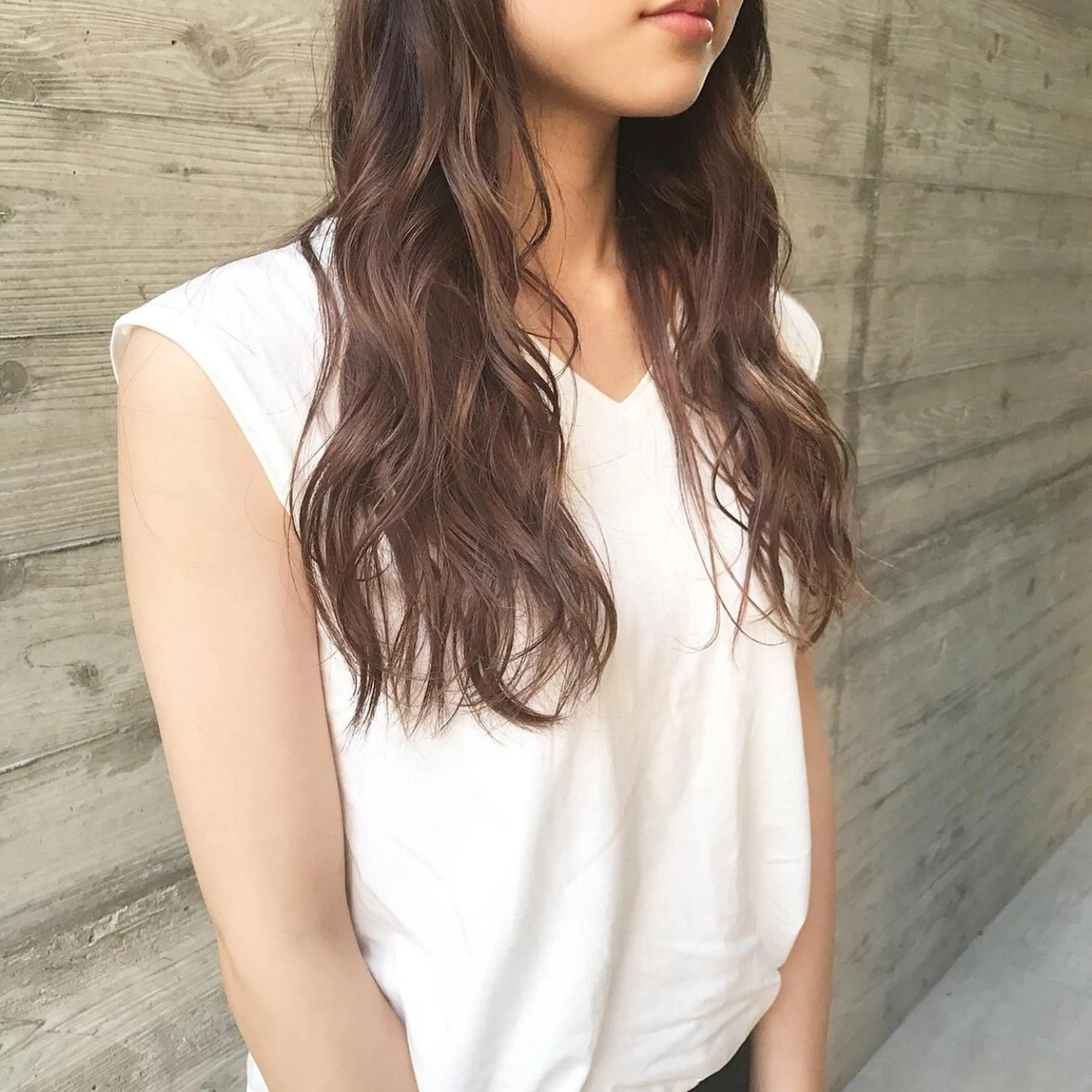 カラー Click所属・クニモトハルナ ボブ/柔らかカラーのヘアスタイル