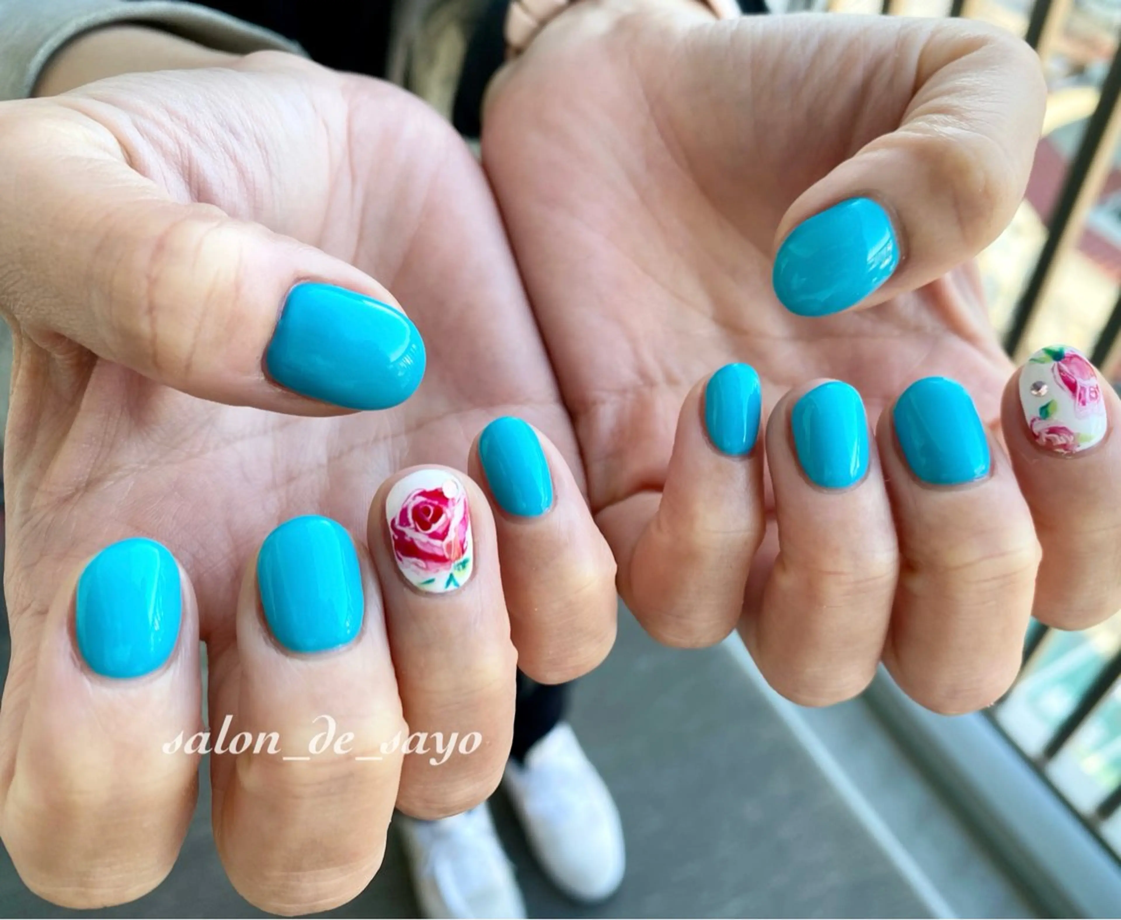 ネイル salon_de_ sayoリゼラ布施のネイルデザイン