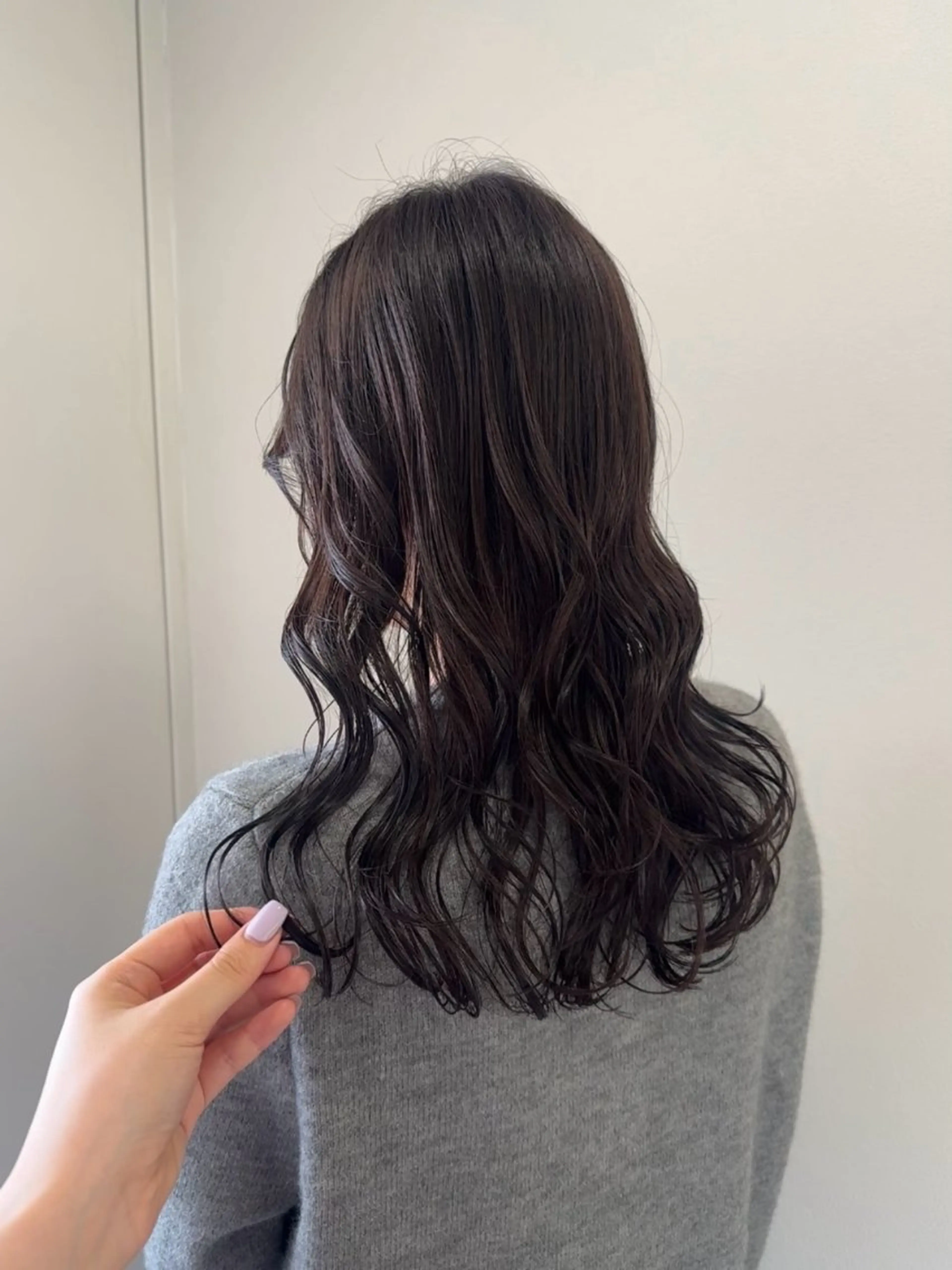ロング ハシヅメ キョウカのヘアスタイル