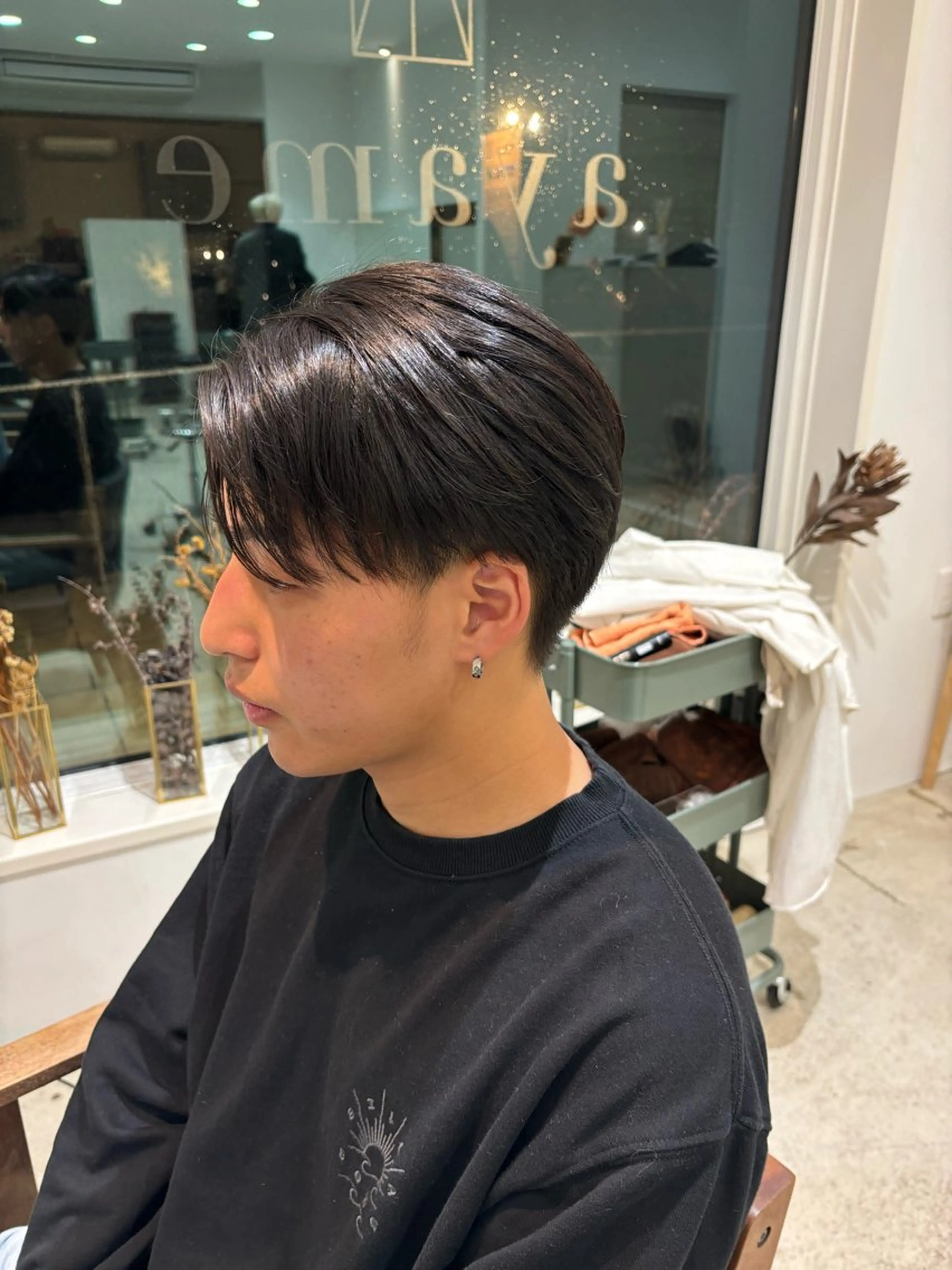 メンズカットの写真