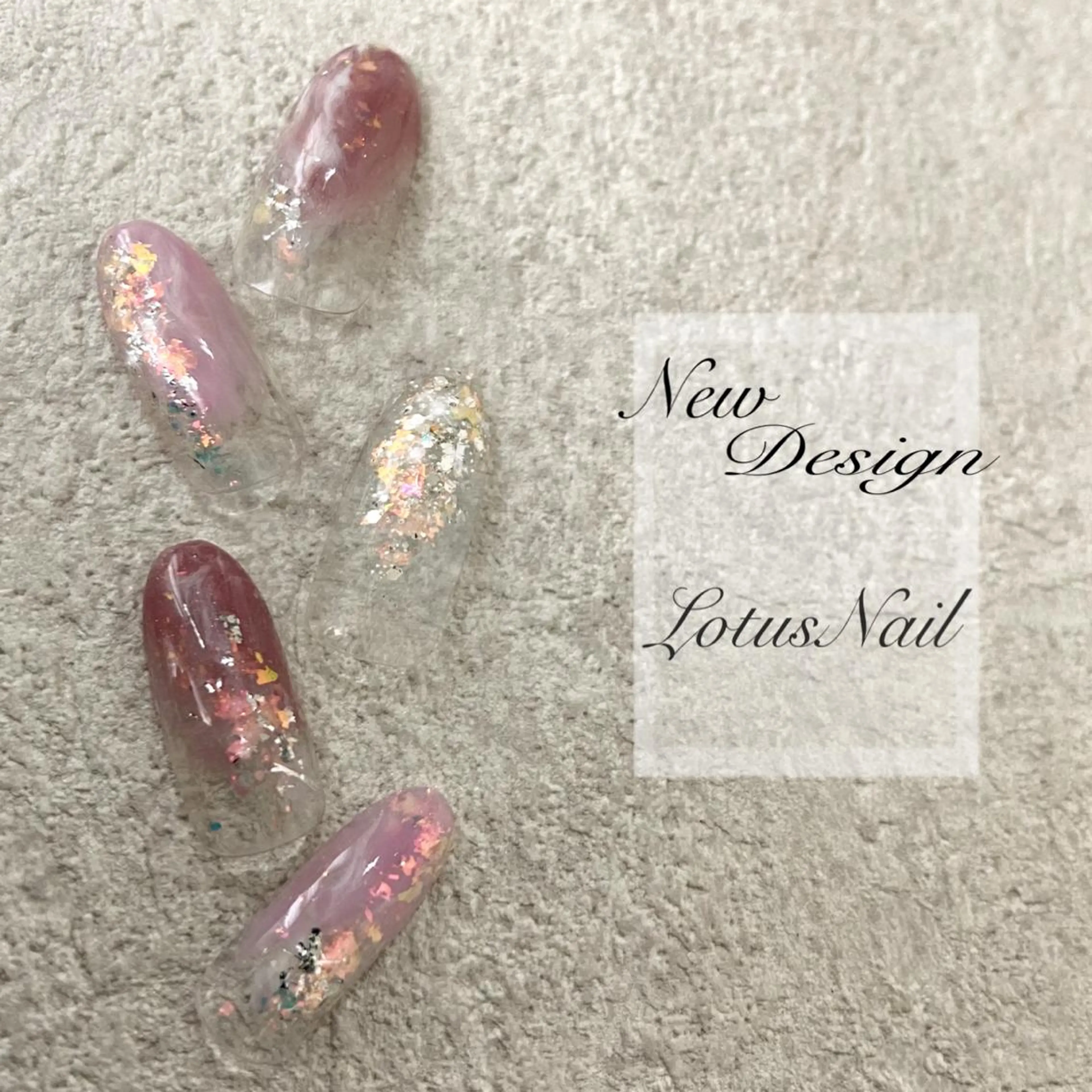 ネイル ニュアンスネイル Lotus Nailのネイルデザイン