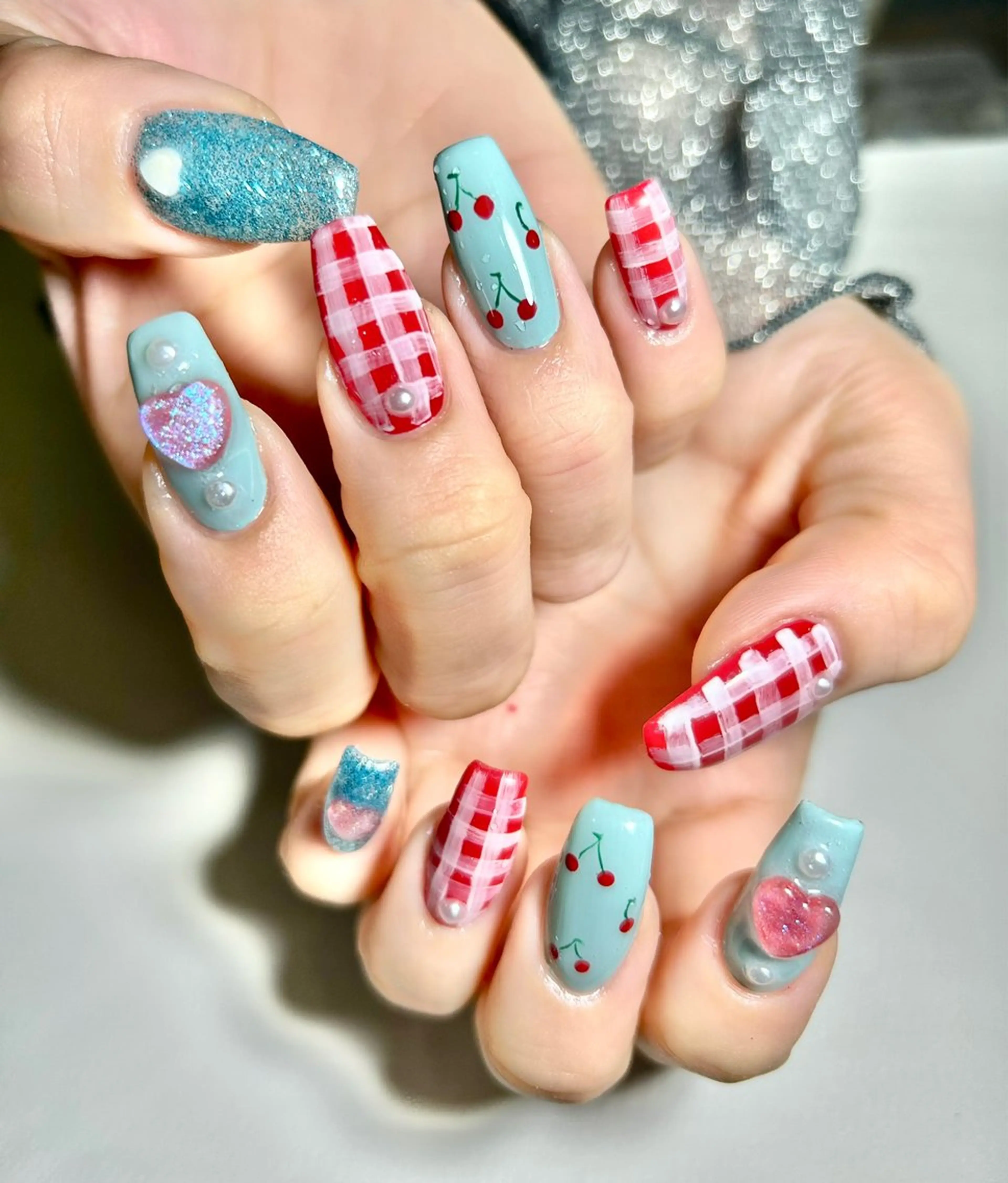 ネイル ハンドネイル Liennail 持込デザインやり放題のネイルデザイン