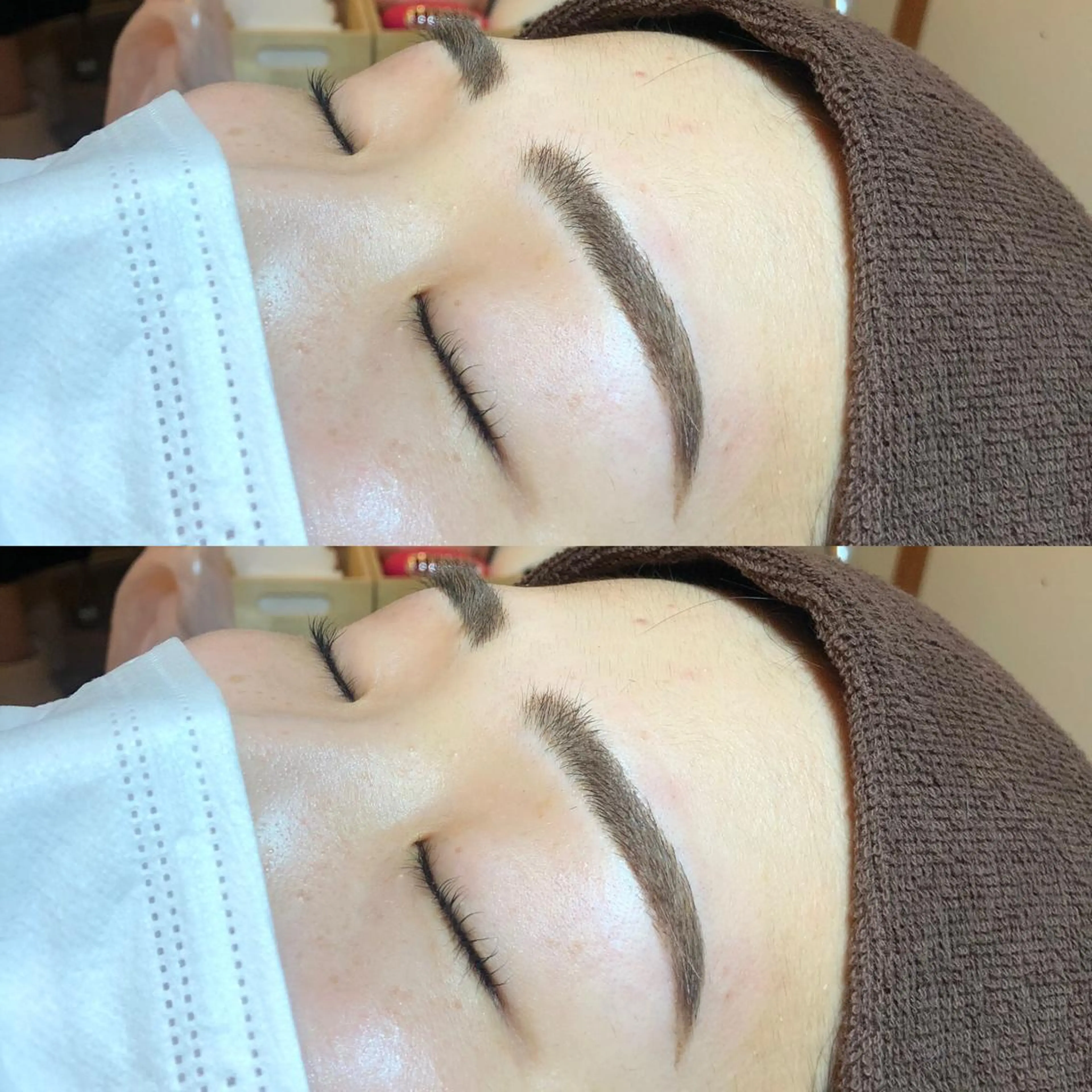 アイブロウ 眉毛ワックス脱毛 taniuchi ramuのマツエク・マツパデザイン