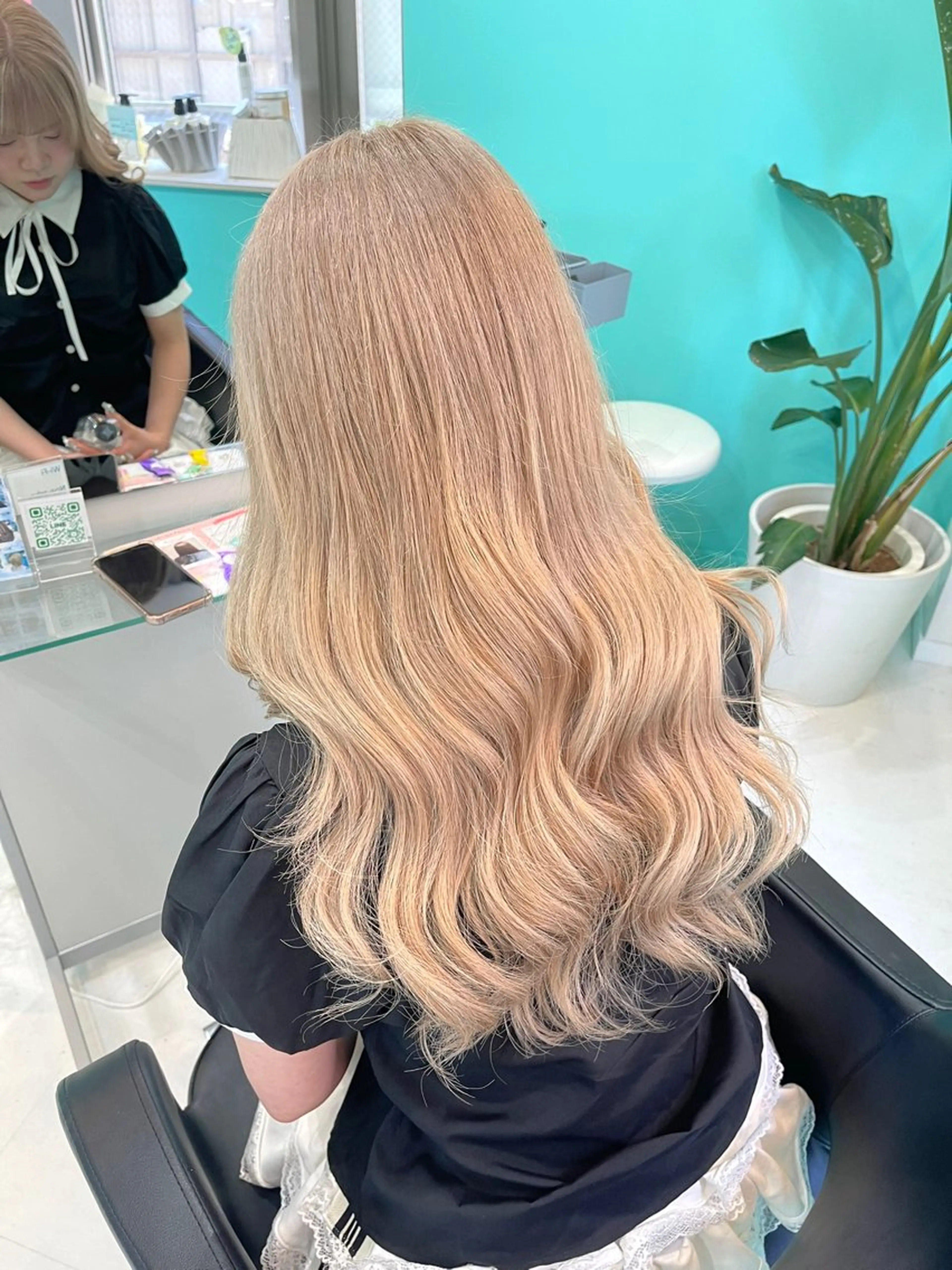 ロング ヘアカラー mana/髪質改善/ ヘアセット/パーマのヘアスタイル