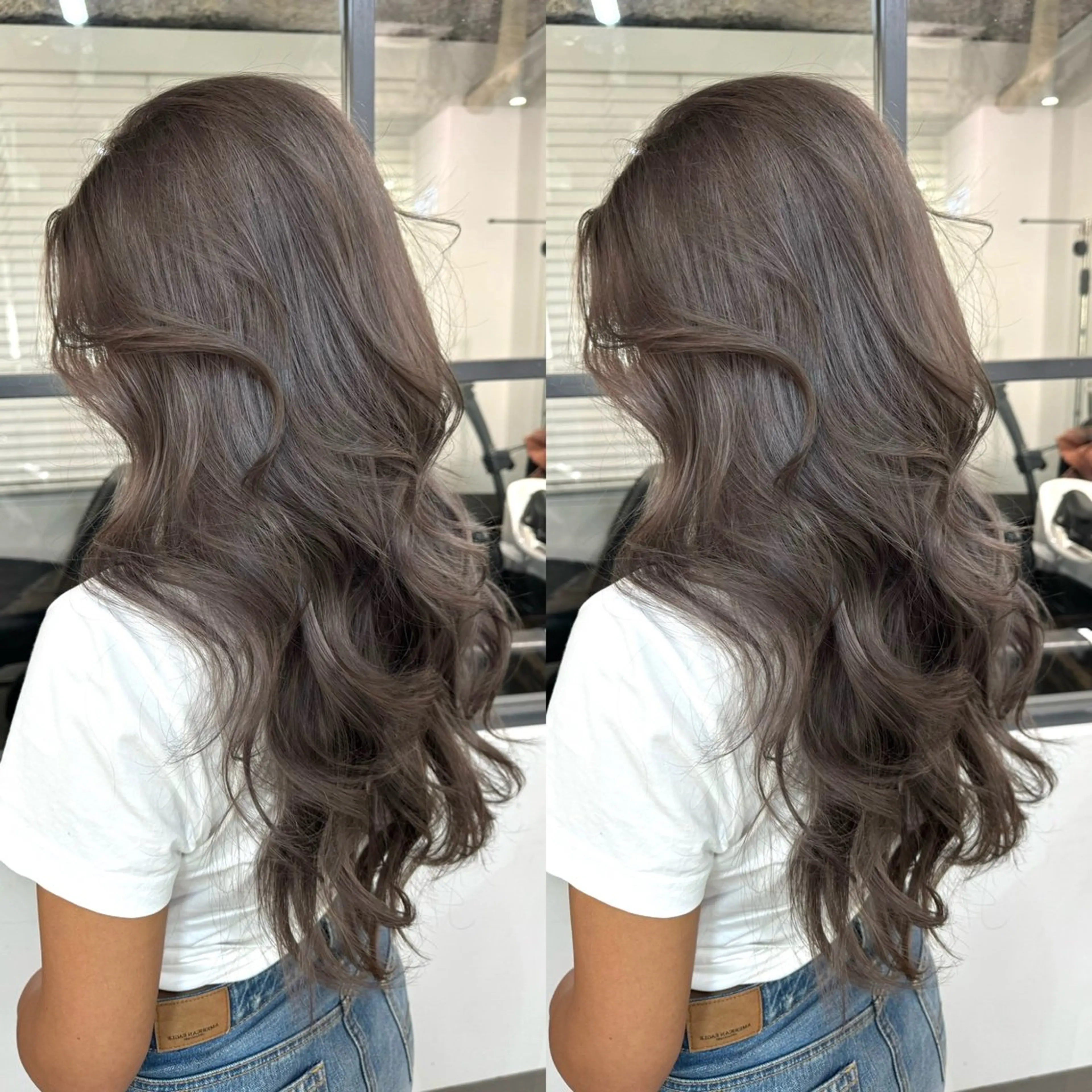 💚当店イチオシ💚カット＋ケアカラー＋ハホニコＴＲ_¥8000の写真