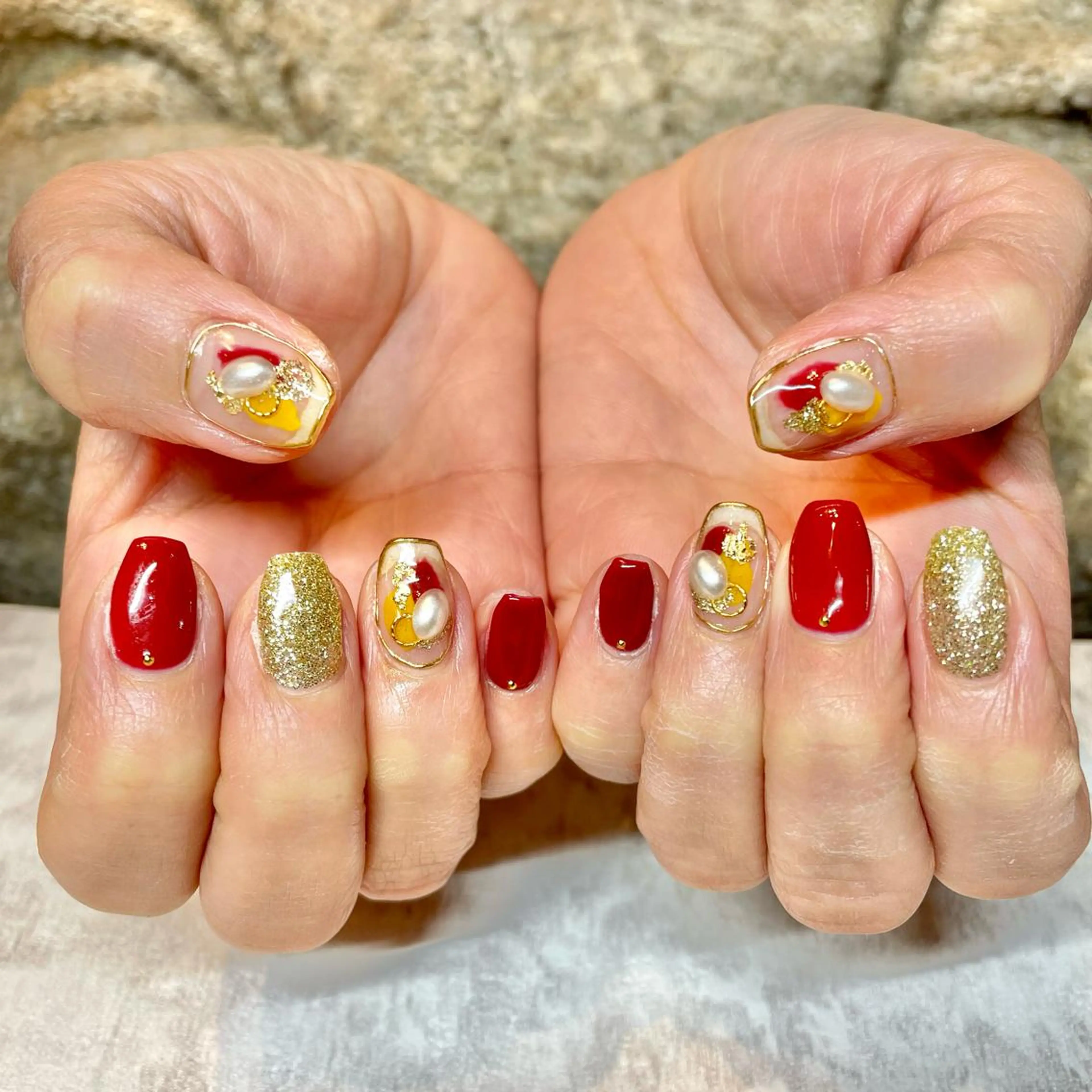 ネイル ハンドネイル Tocowaka マエダのネイルデザイン