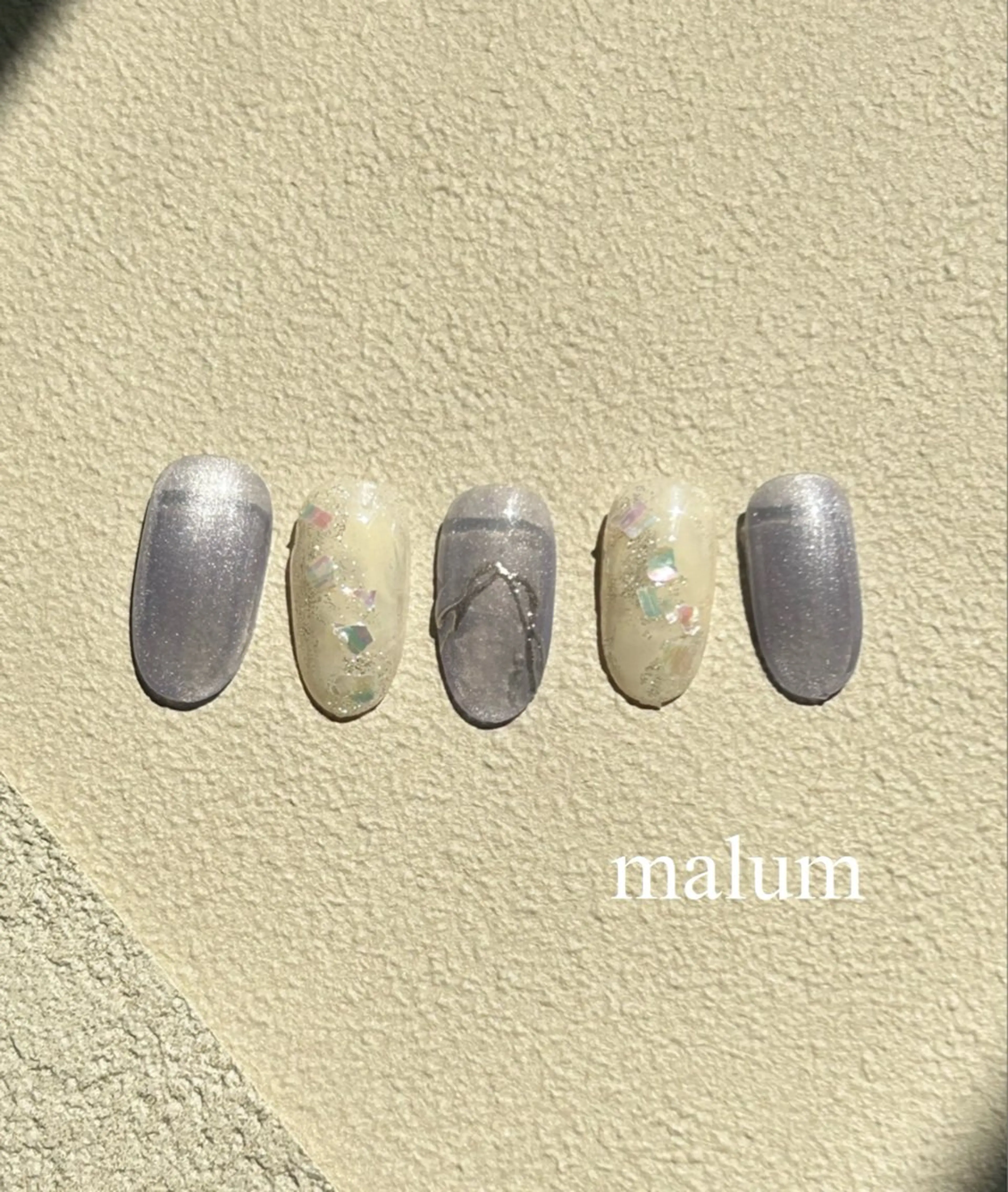 ネイル ハンドネイル malum nailのネイルデザイン