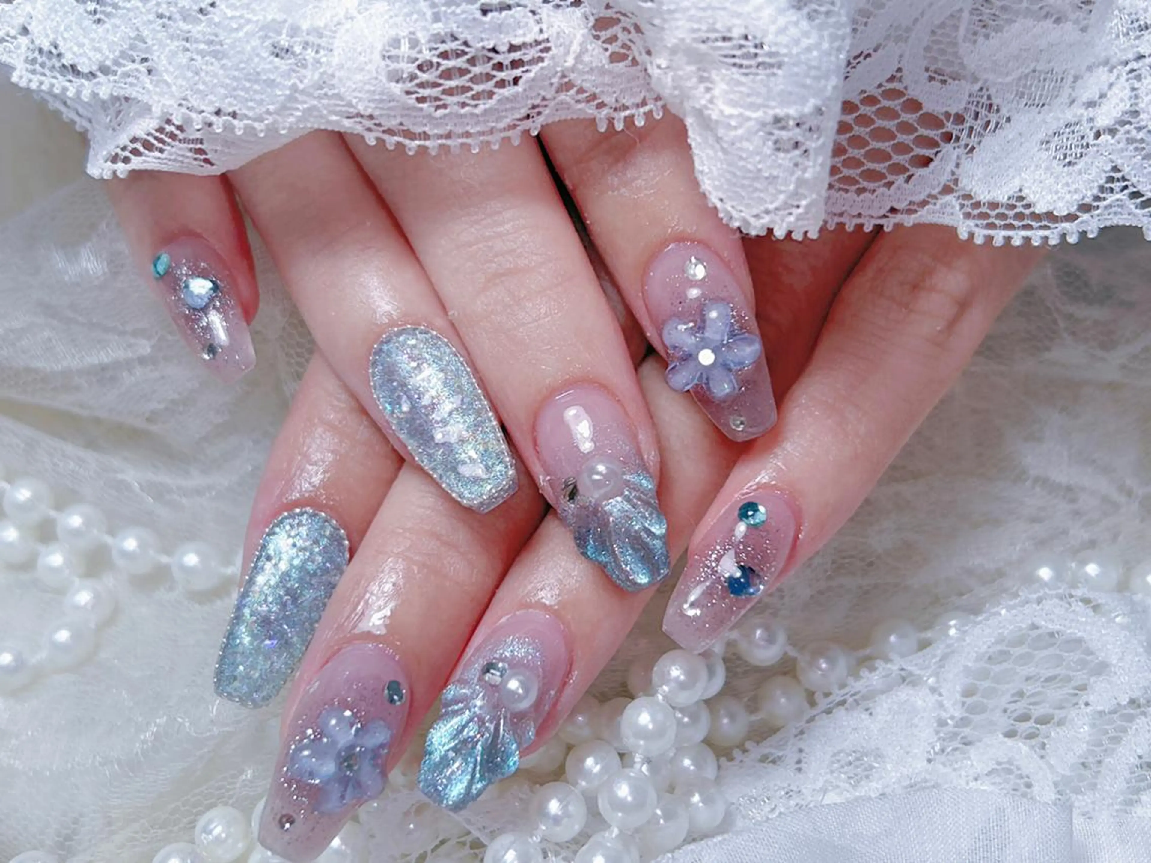 ネイル 🎀まゆ 🪽🐾のネイルデザイン