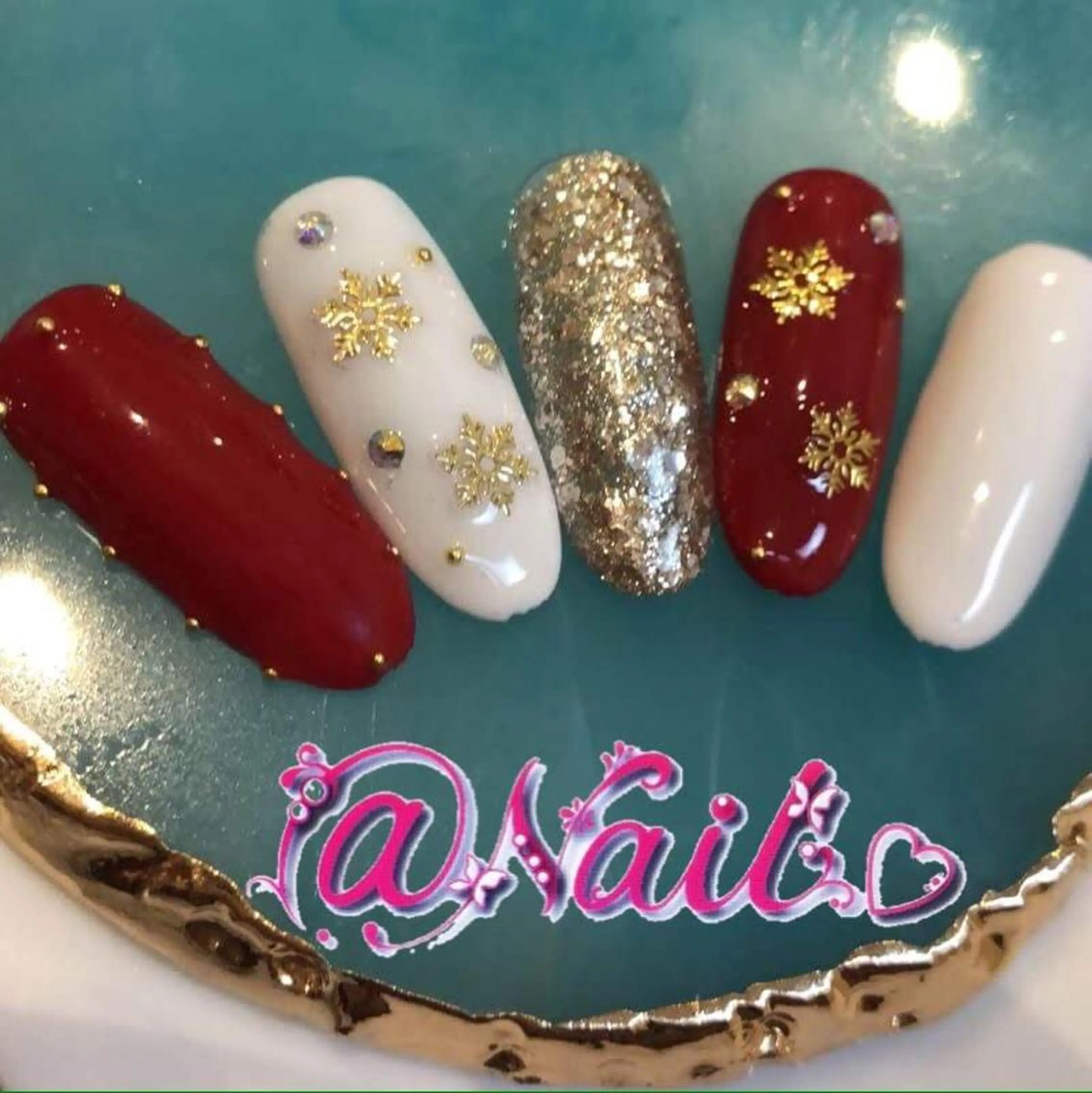 ネイル ネイルチップ 小尾 栞のネイルデザイン