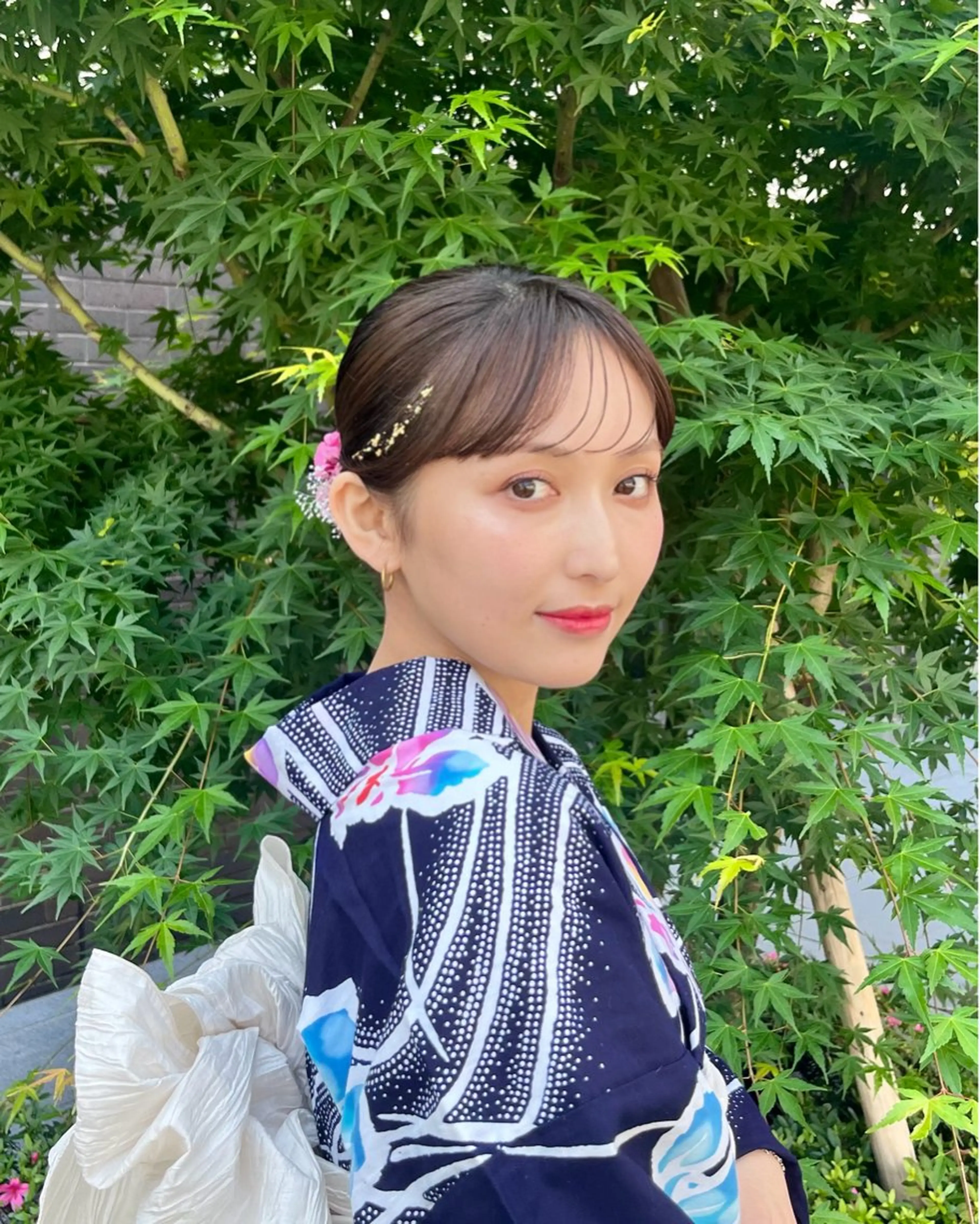 ヘアアレンジ 髪飾り 浴衣 推し活＊イベントヘア 💕ゆり🐈🐾のヘアスタイル